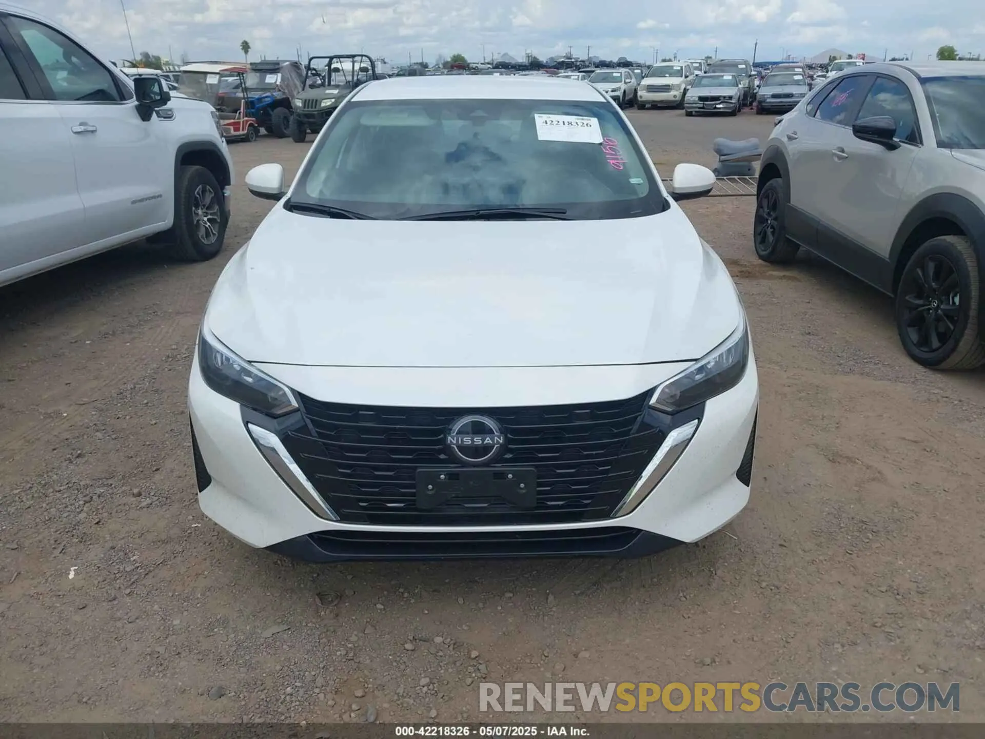 6 fotografías del automóvil dañado 3N1AB8CV1RY209340 NISSAN SENTRA 2024