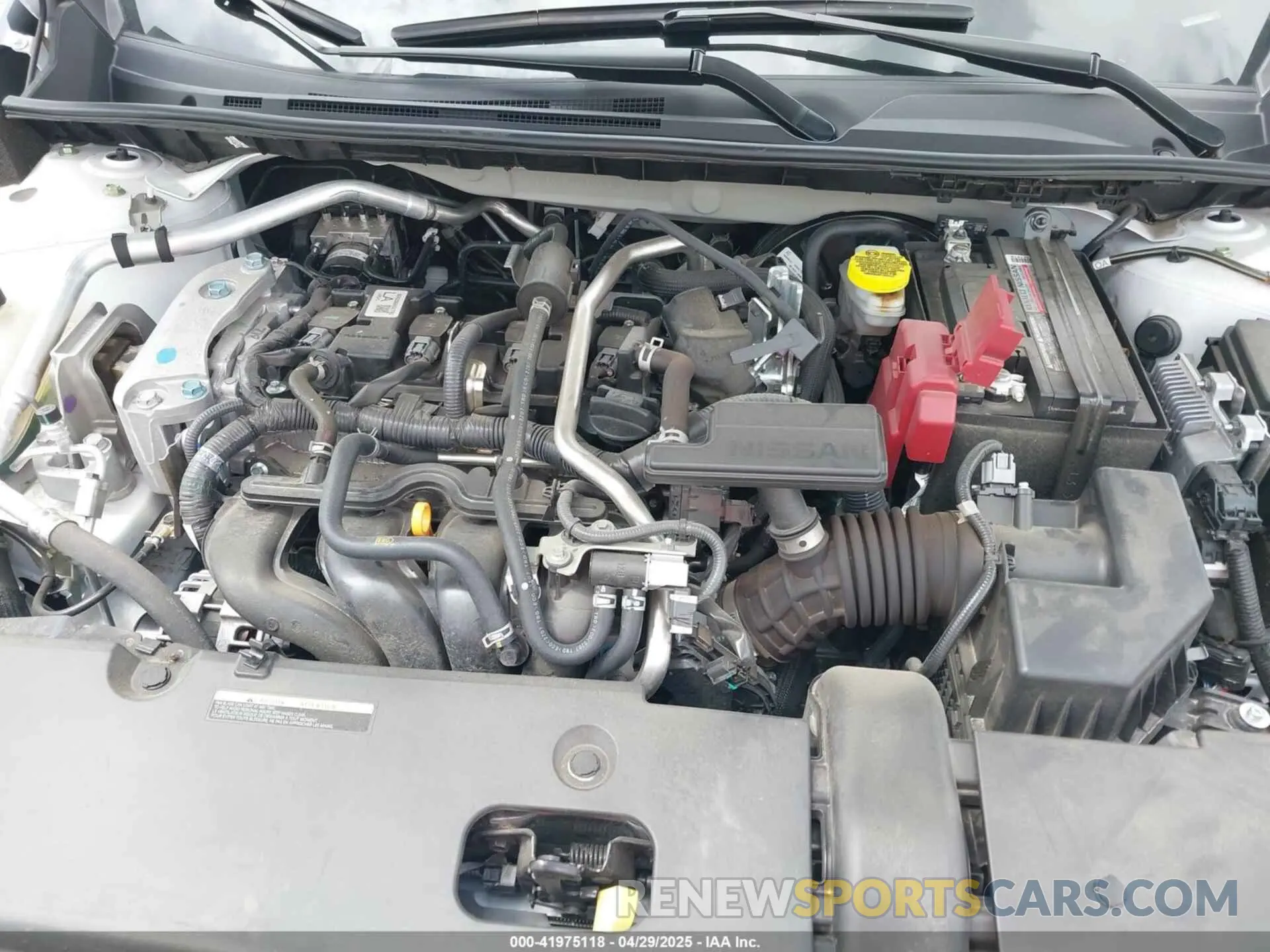 10 fotografías del automóvil dañado 3N1AB8CV1RY218684 NISSAN SENTRA 2024
