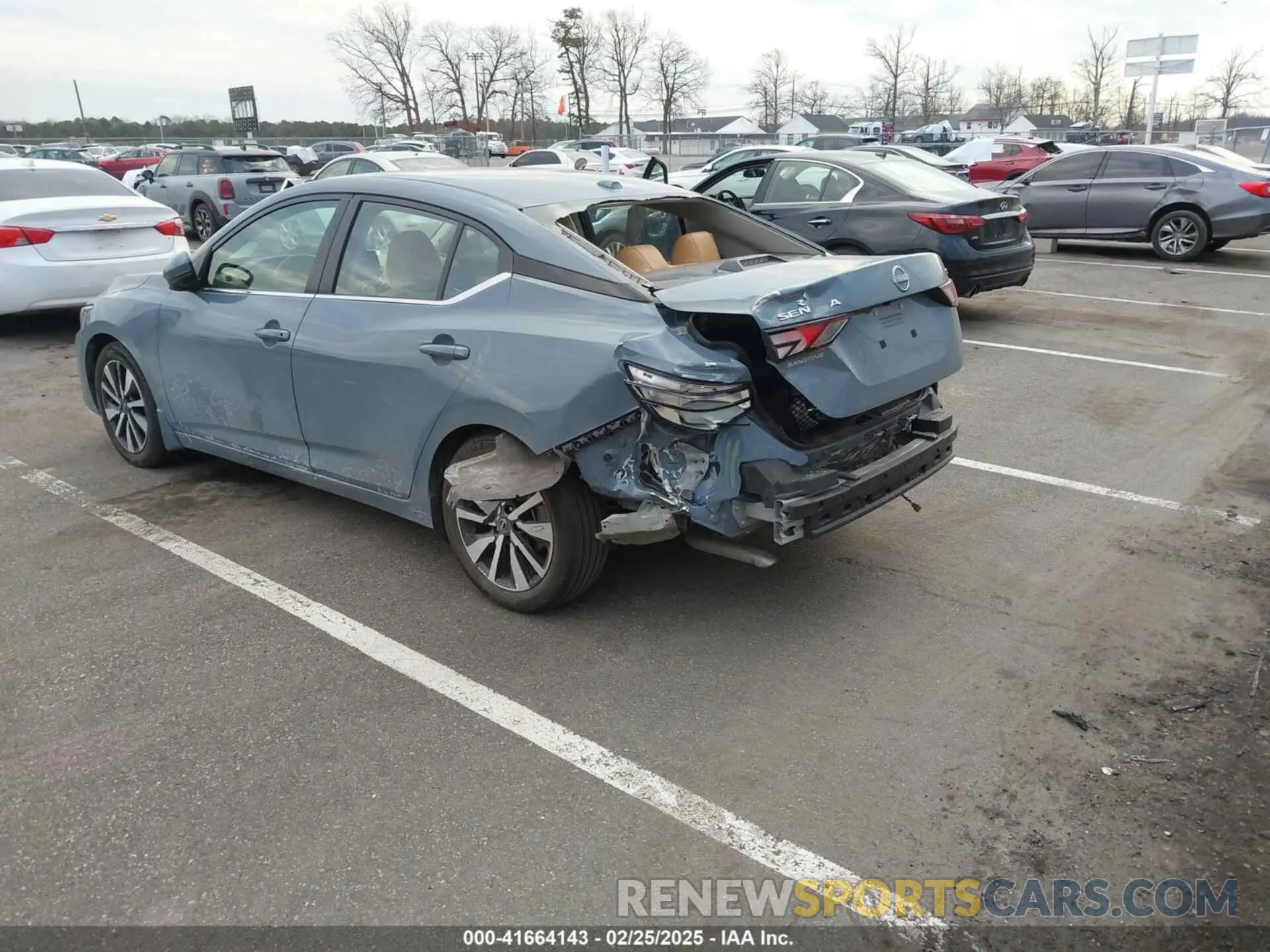 3 fotografías del automóvil dañado 3N1AB8CV1RY240264 NISSAN SENTRA 2024