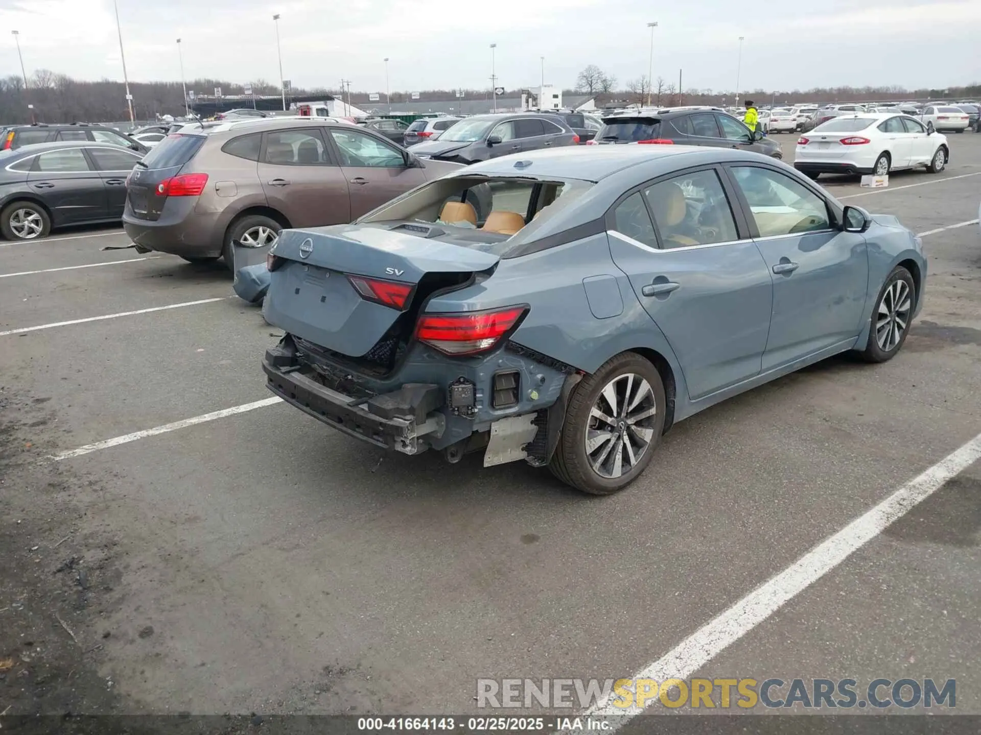 4 fotografías del automóvil dañado 3N1AB8CV1RY240264 NISSAN SENTRA 2024