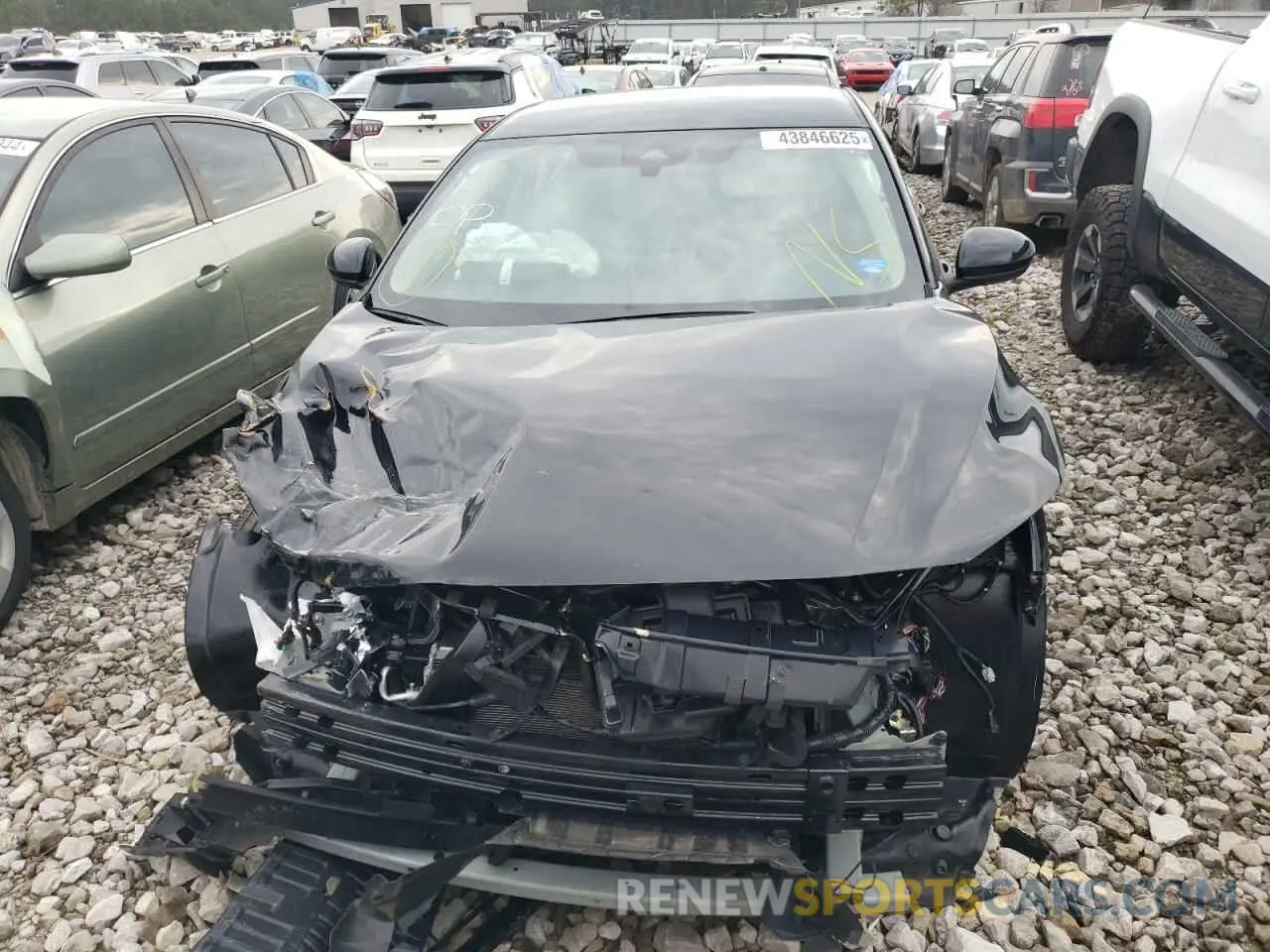 5 fotografías del automóvil dañado 3N1AB8CV1RY240958 NISSAN SENTRA 2024