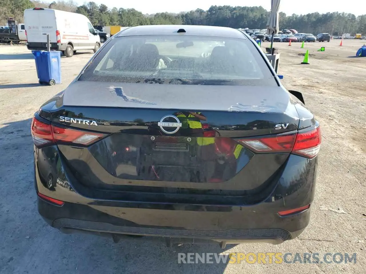 6 fotografías del automóvil dañado 3N1AB8CV1RY240958 NISSAN SENTRA 2024