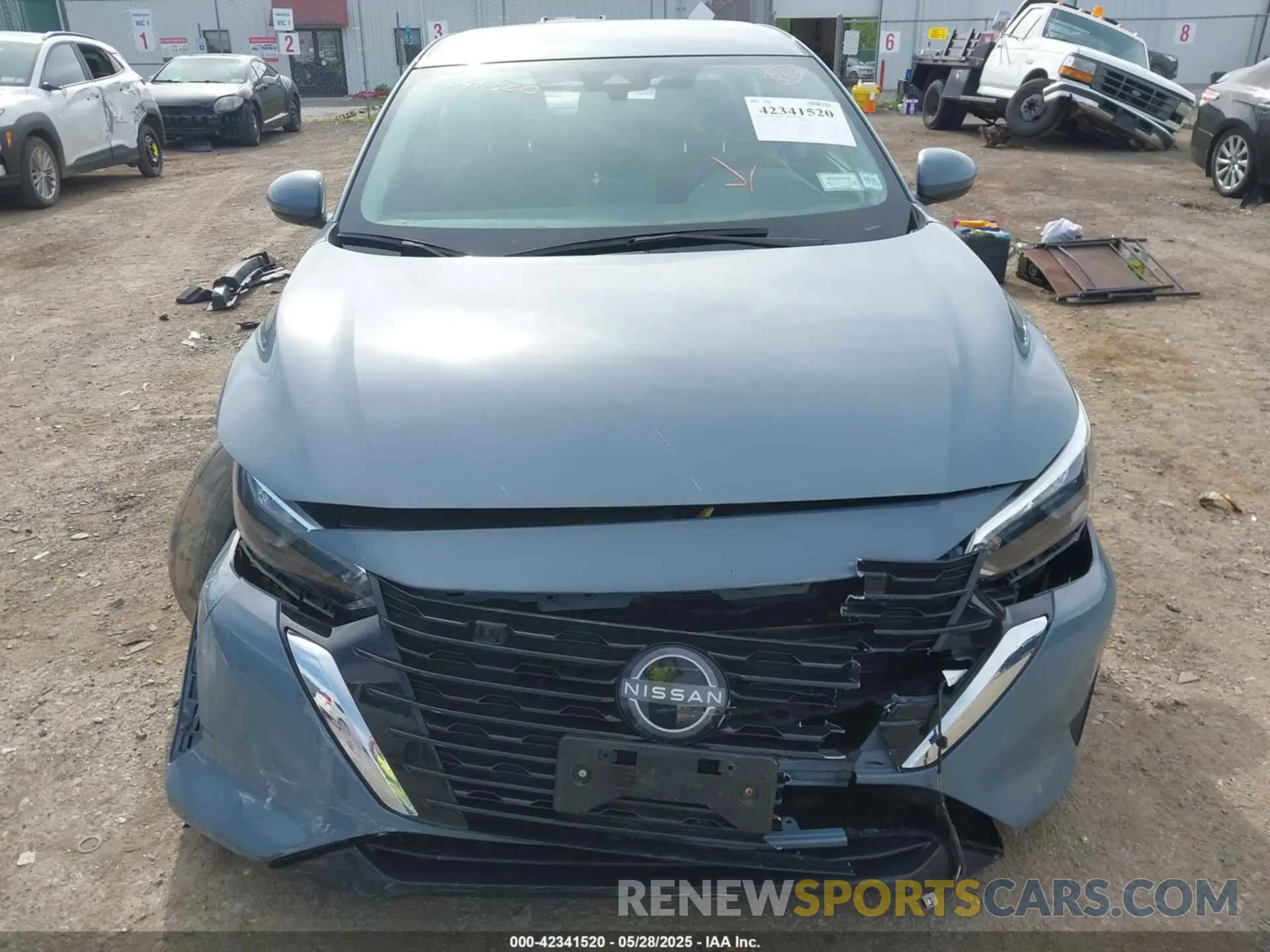 12 fotografías del automóvil dañado 3N1AB8CV1RY258697 NISSAN SENTRA 2024