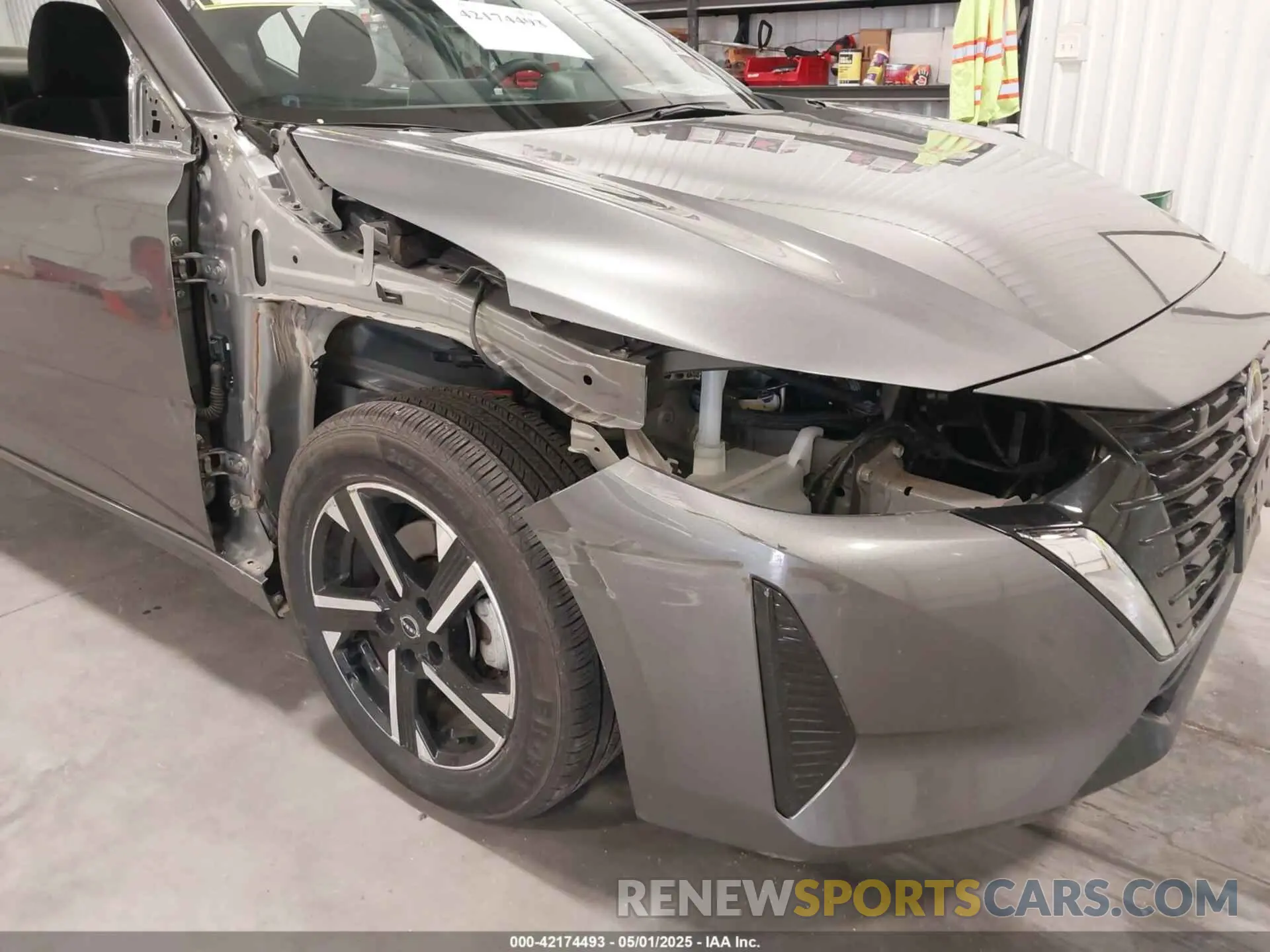 6 fotografías del automóvil dañado 3N1AB8CV1RY270879 NISSAN SENTRA 2024