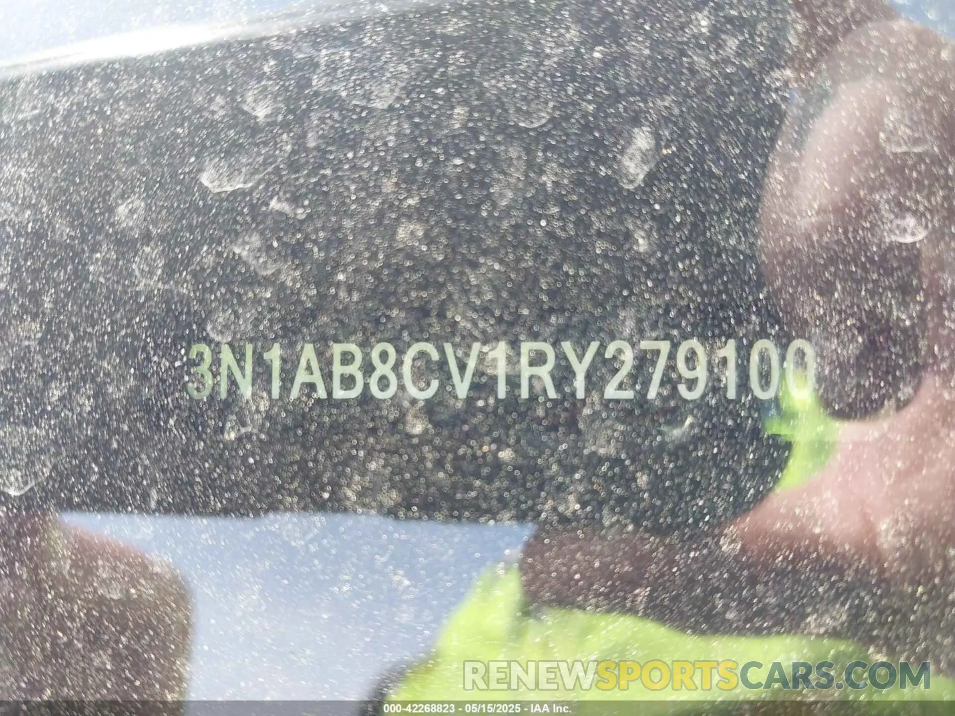 9 fotografías del automóvil dañado 3N1AB8CV1RY279100 NISSAN SENTRA 2024