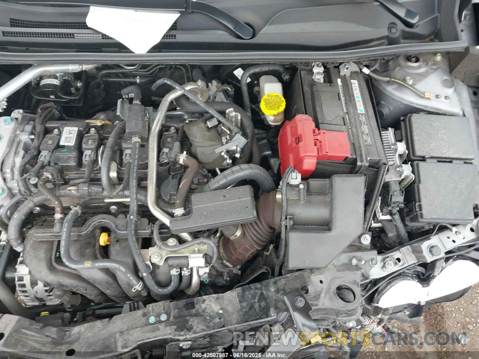 10 fotografías del automóvil dañado 3N1AB8CV1RY280232 NISSAN SENTRA 2024
