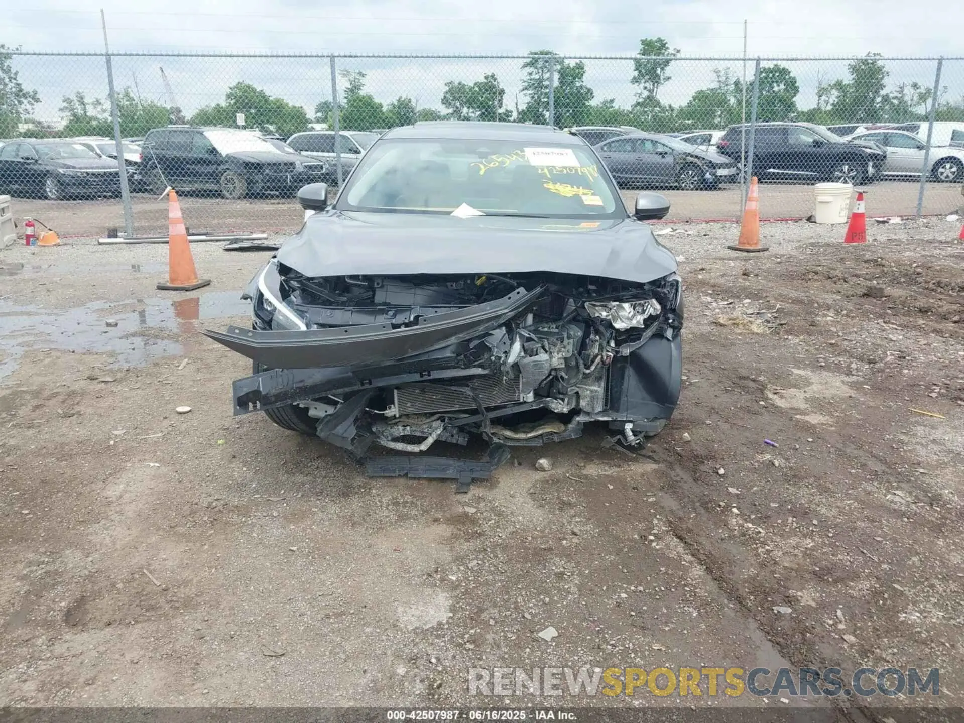 6 fotografías del automóvil dañado 3N1AB8CV1RY280232 NISSAN SENTRA 2024