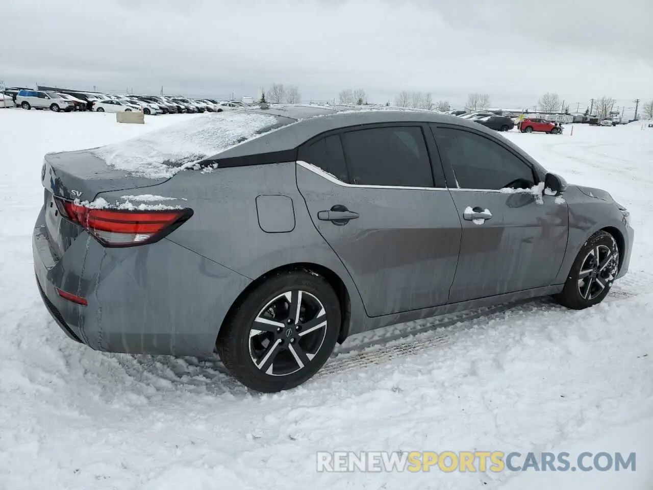 3 fotografías del automóvil dañado 3N1AB8CV1RY300253 NISSAN SENTRA 2024