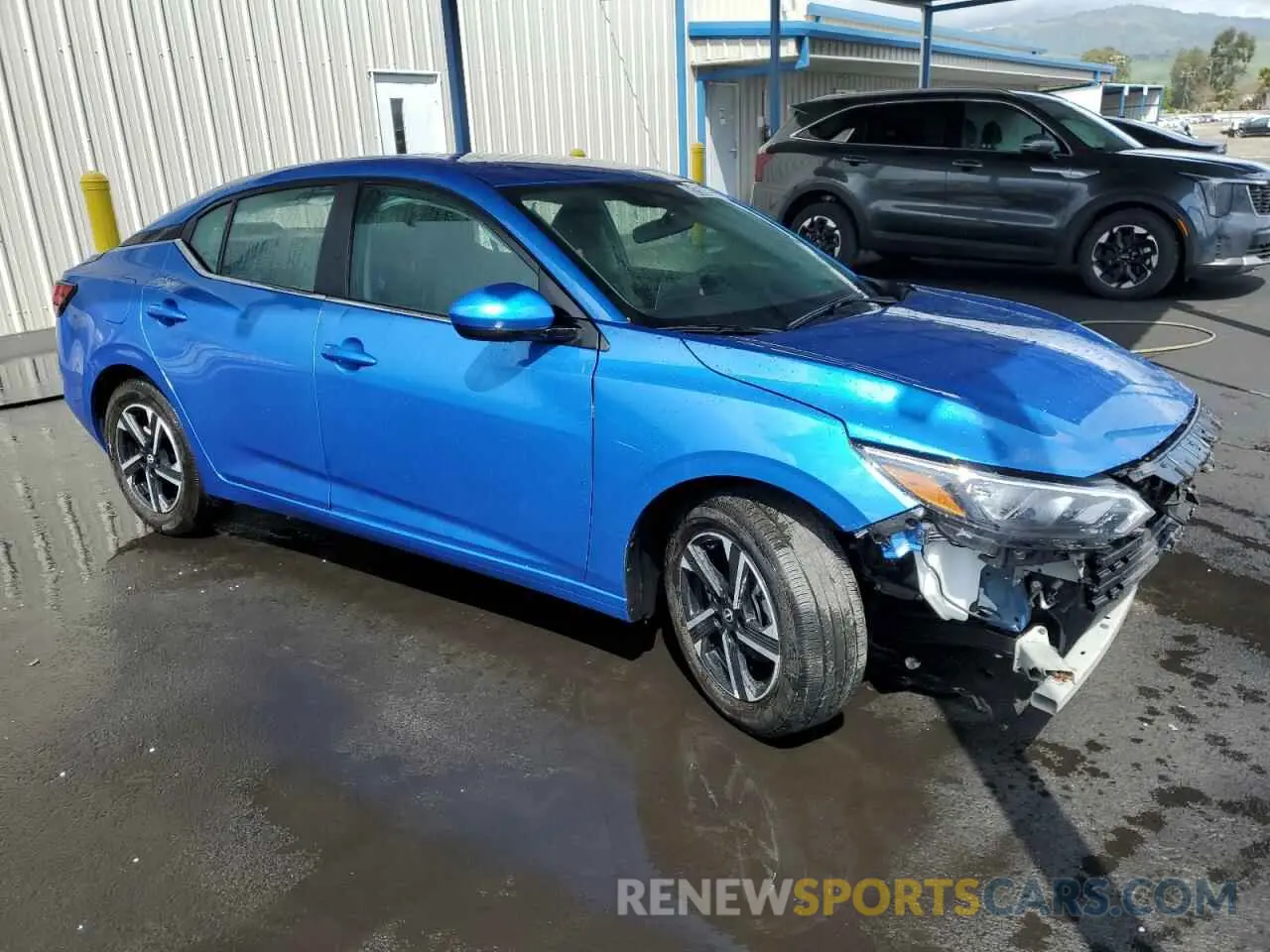 4 fotografías del automóvil dañado 3N1AB8CV1RY331129 NISSAN SENTRA 2024