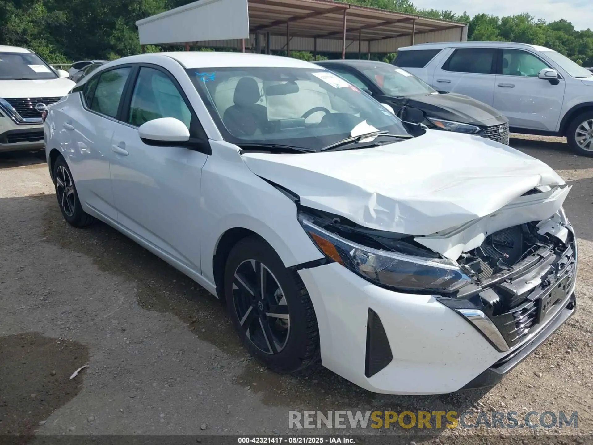 1 fotografías del automóvil dañado 3N1AB8CV1RY332555 NISSAN SENTRA 2024