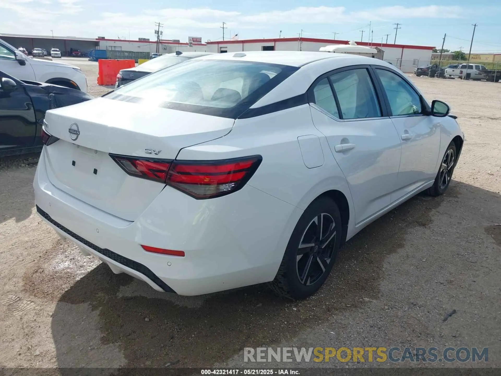 4 fotografías del automóvil dañado 3N1AB8CV1RY332555 NISSAN SENTRA 2024