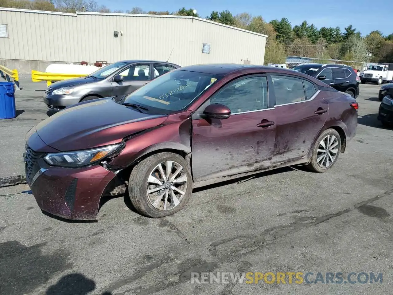 1 fotografías del automóvil dañado 3N1AB8CV1RY362445 NISSAN SENTRA 2024