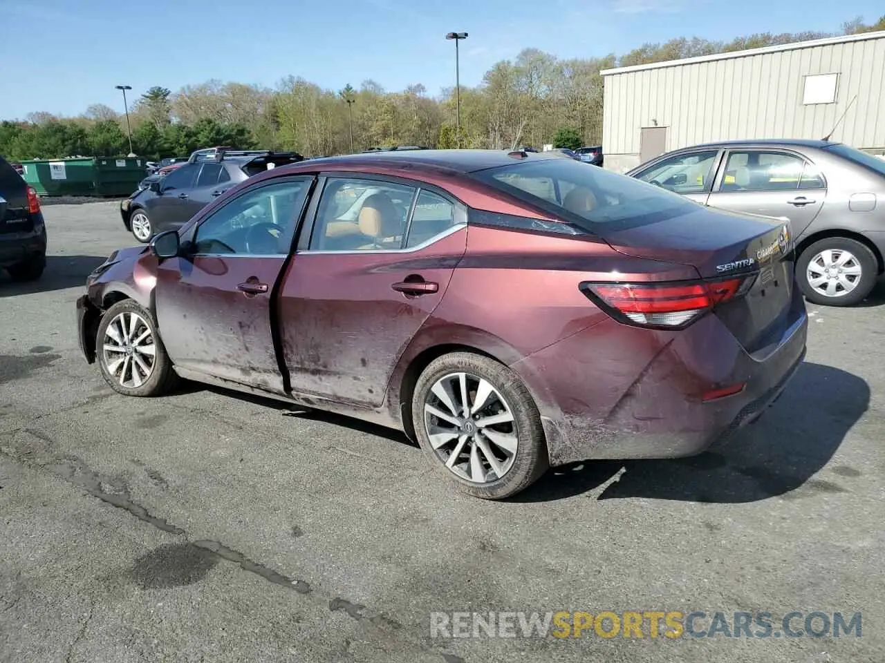 2 fotografías del automóvil dañado 3N1AB8CV1RY362445 NISSAN SENTRA 2024