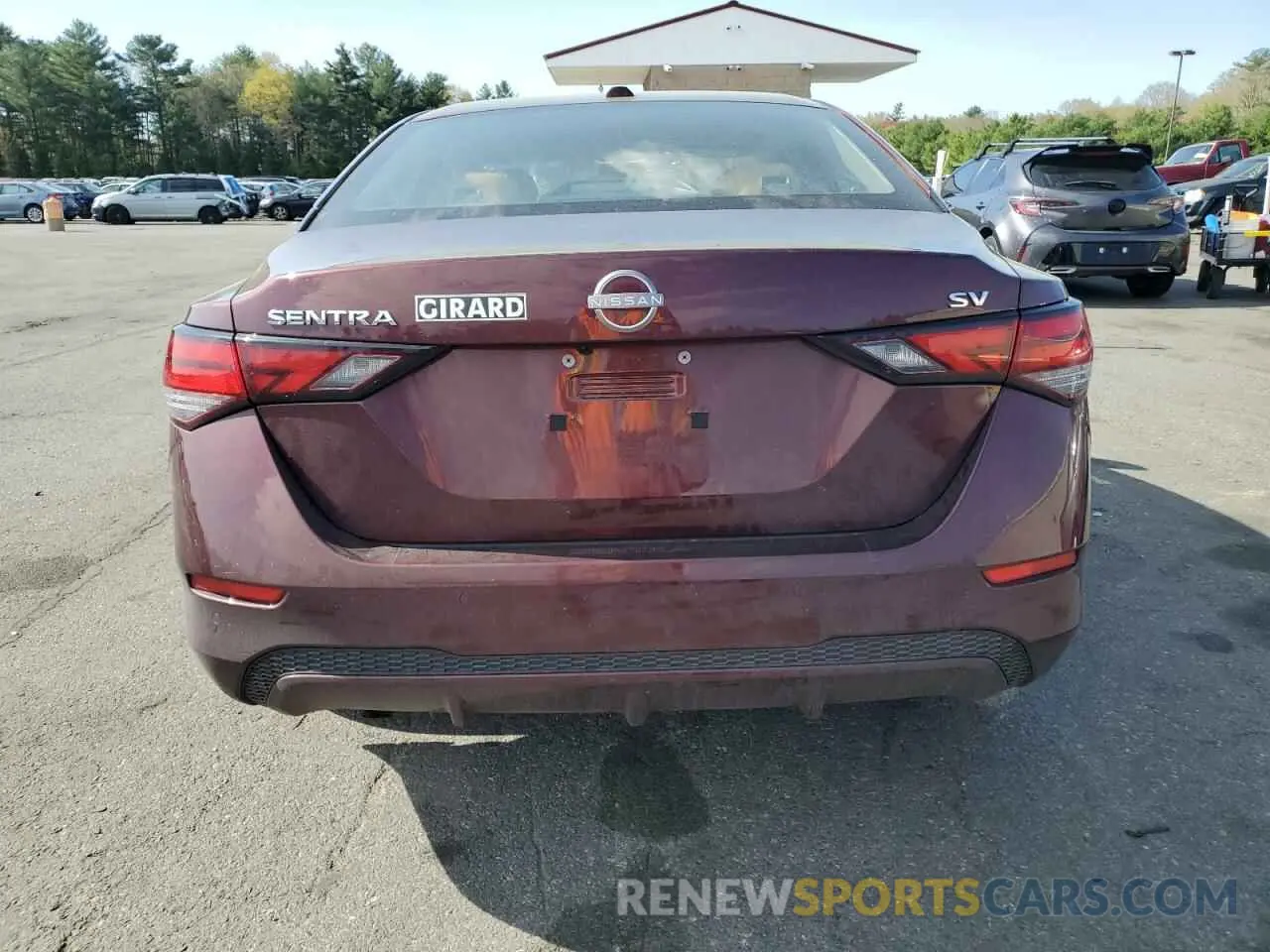 6 fotografías del automóvil dañado 3N1AB8CV1RY362445 NISSAN SENTRA 2024