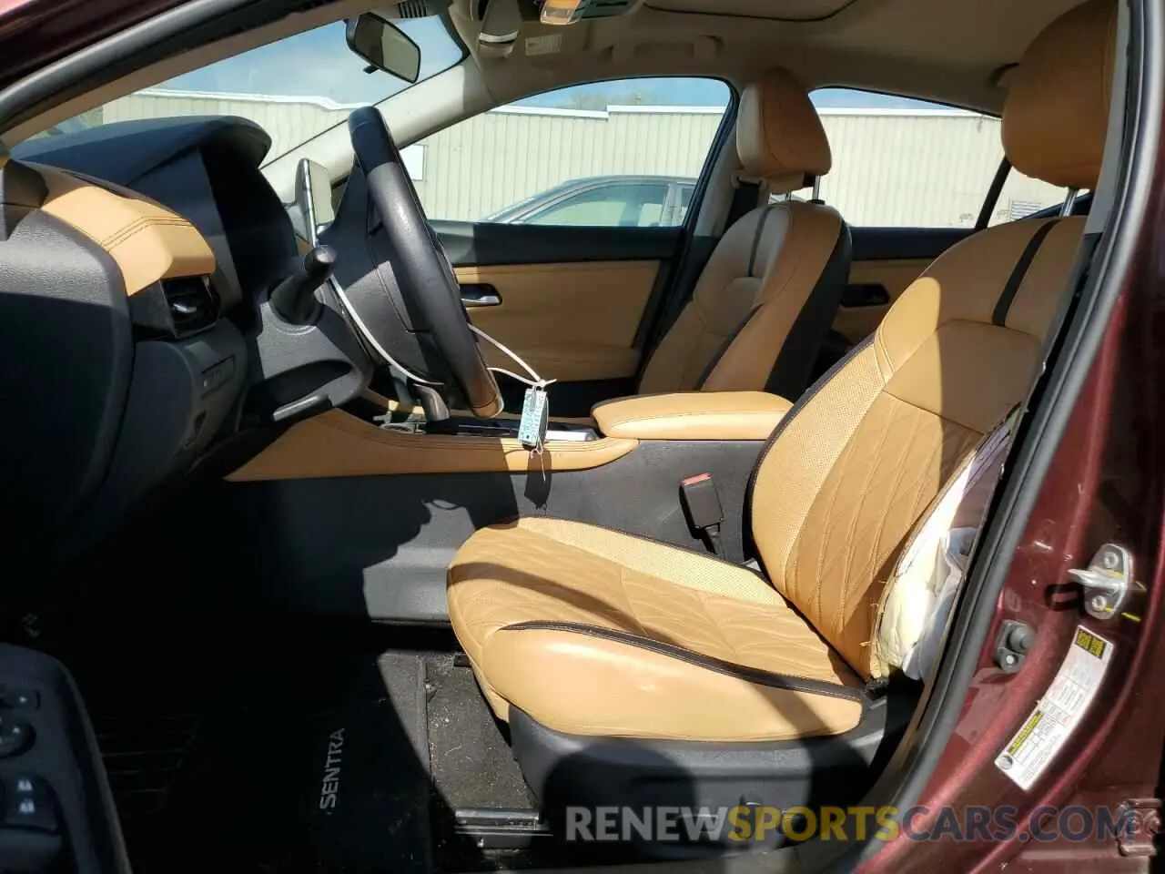 7 fotografías del automóvil dañado 3N1AB8CV1RY362445 NISSAN SENTRA 2024