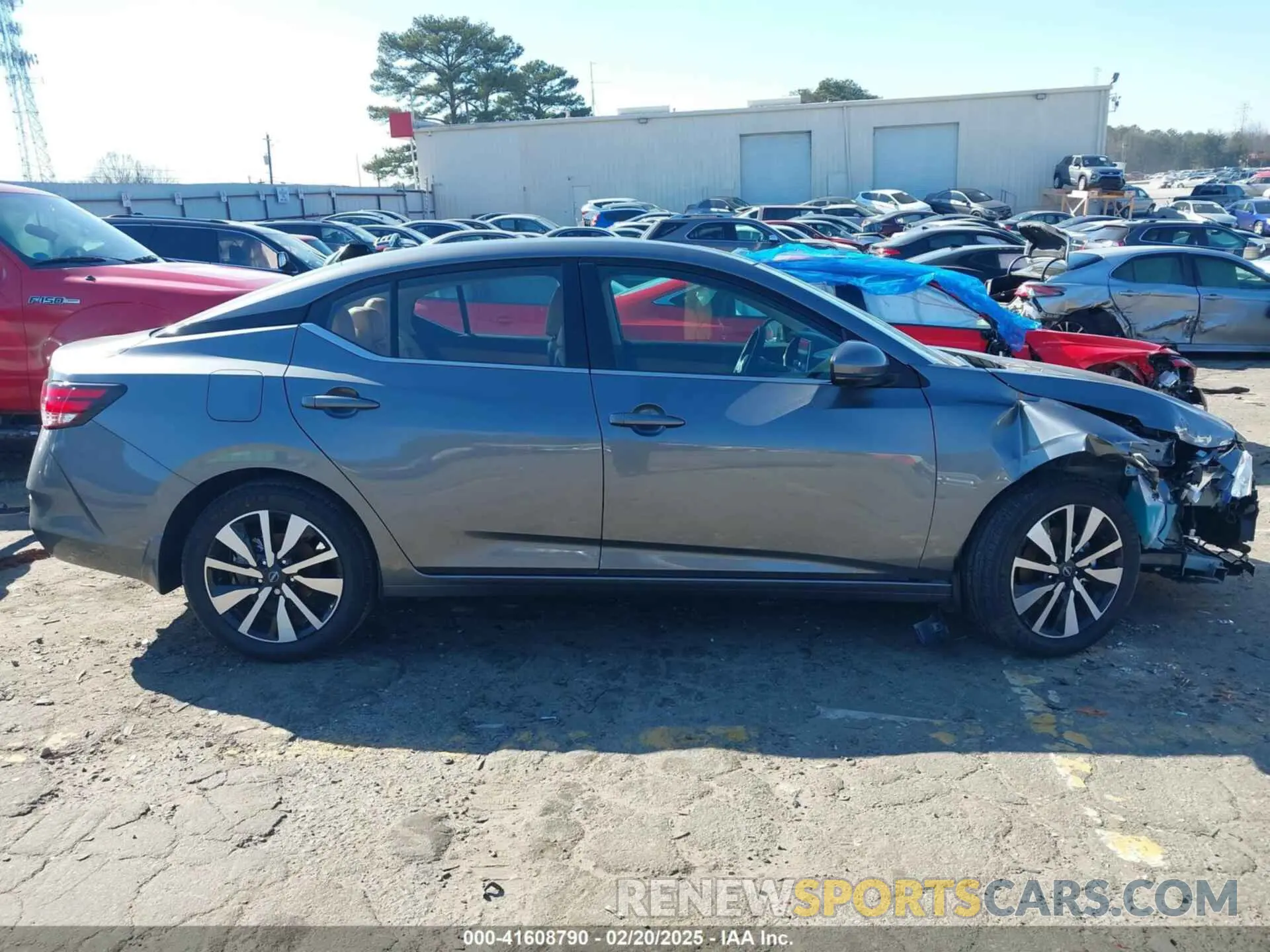 13 fotografías del automóvil dañado 3N1AB8CV1RY371923 NISSAN SENTRA 2024