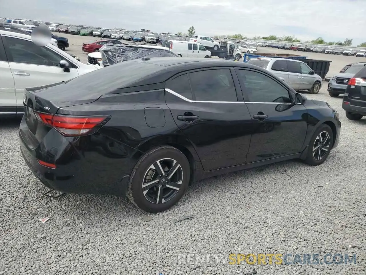 3 fotografías del automóvil dañado 3N1AB8CV1RY373655 NISSAN SENTRA 2024
