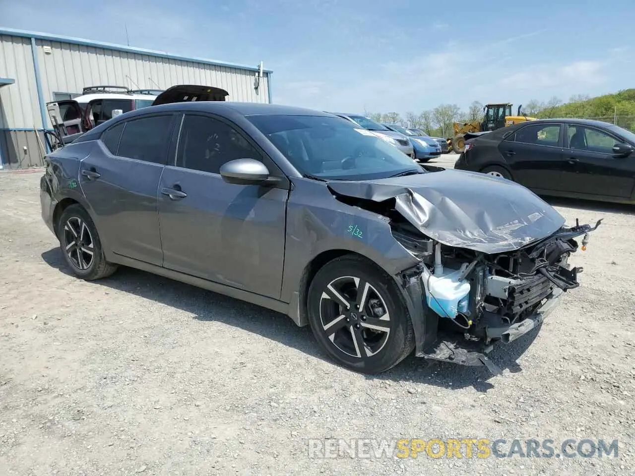 4 fotografías del automóvil dañado 3N1AB8CV1RY379973 NISSAN SENTRA 2024