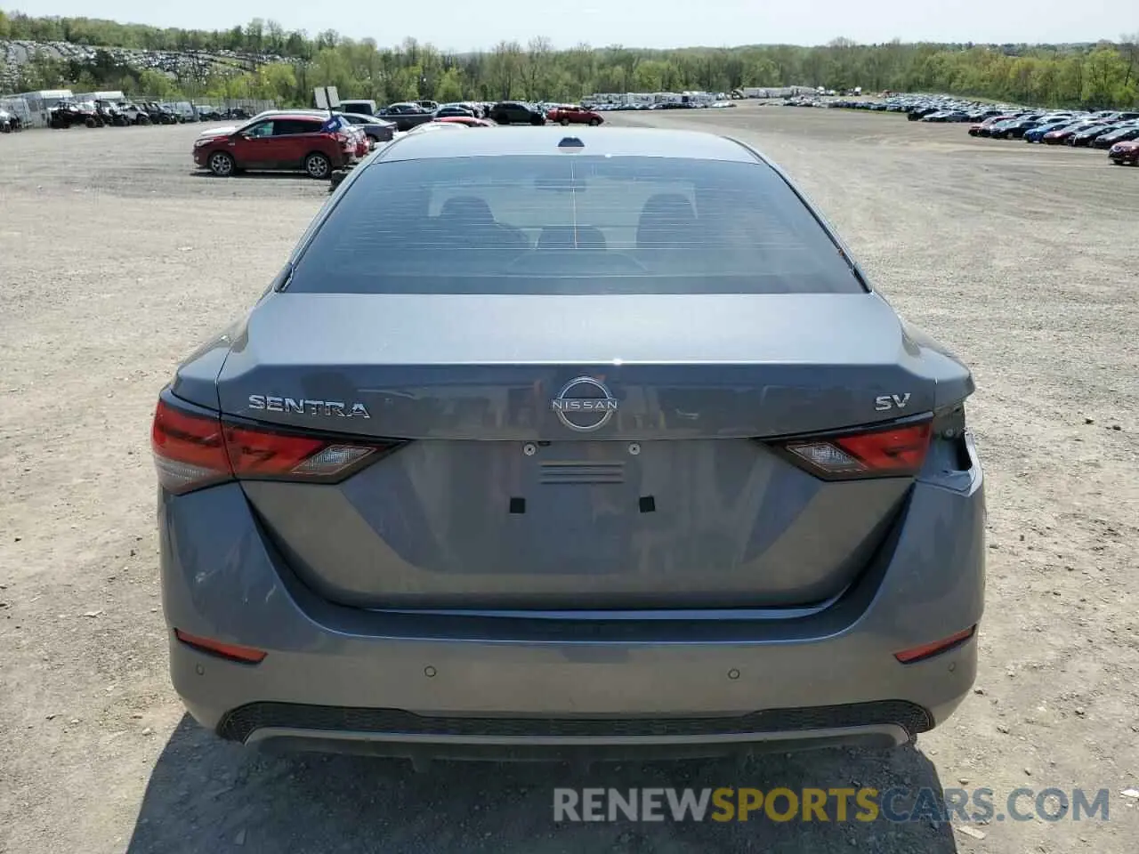6 fotografías del automóvil dañado 3N1AB8CV1RY379973 NISSAN SENTRA 2024