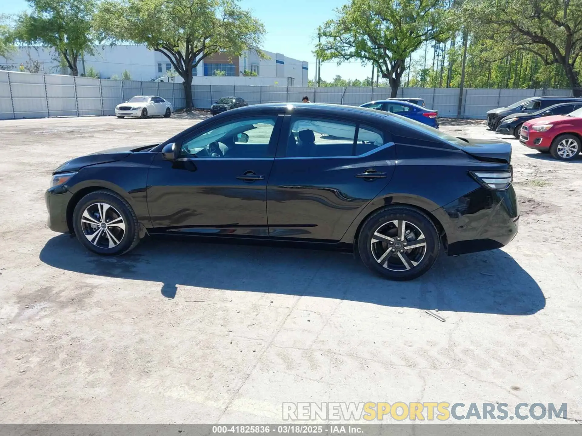 14 fotografías del automóvil dañado 3N1AB8CV2RY206513 NISSAN SENTRA 2024