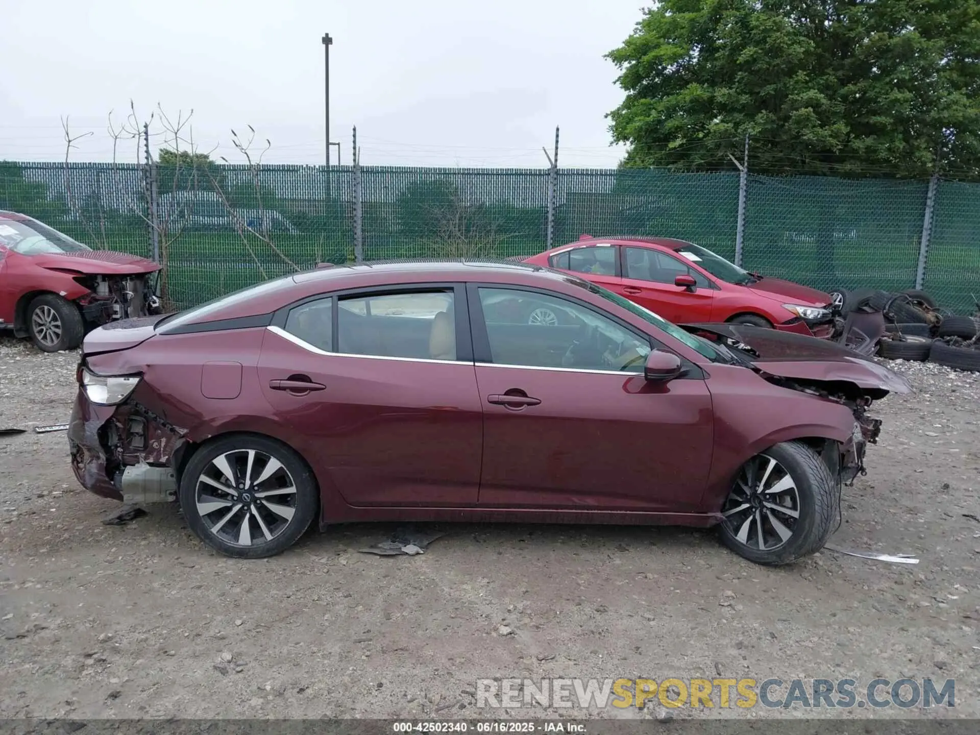 14 fotografías del automóvil dañado 3N1AB8CV2RY269725 NISSAN SENTRA 2024