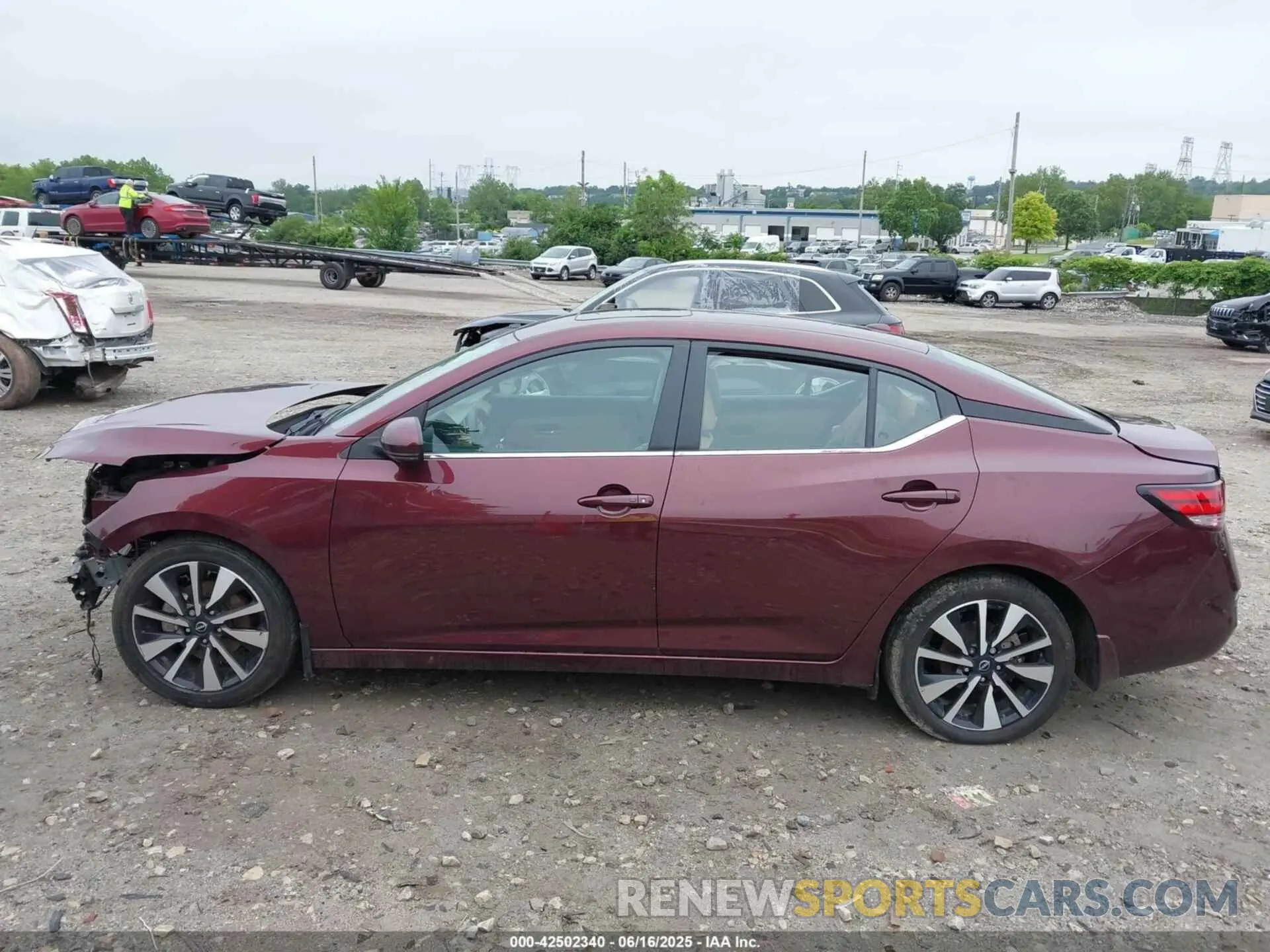 15 fotografías del automóvil dañado 3N1AB8CV2RY269725 NISSAN SENTRA 2024