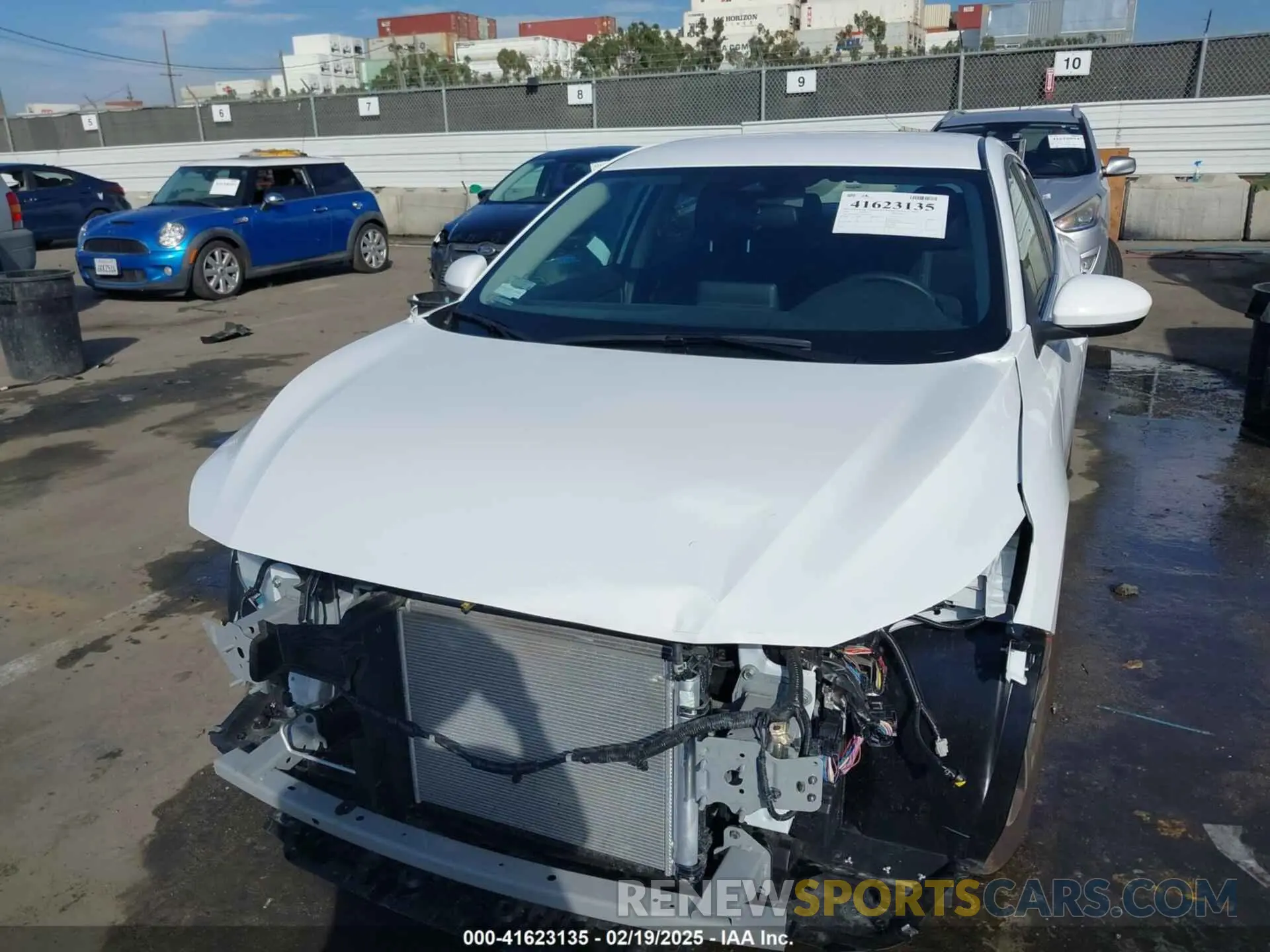 13 fotografías del automóvil dañado 3N1AB8CV2RY280241 NISSAN SENTRA 2024
