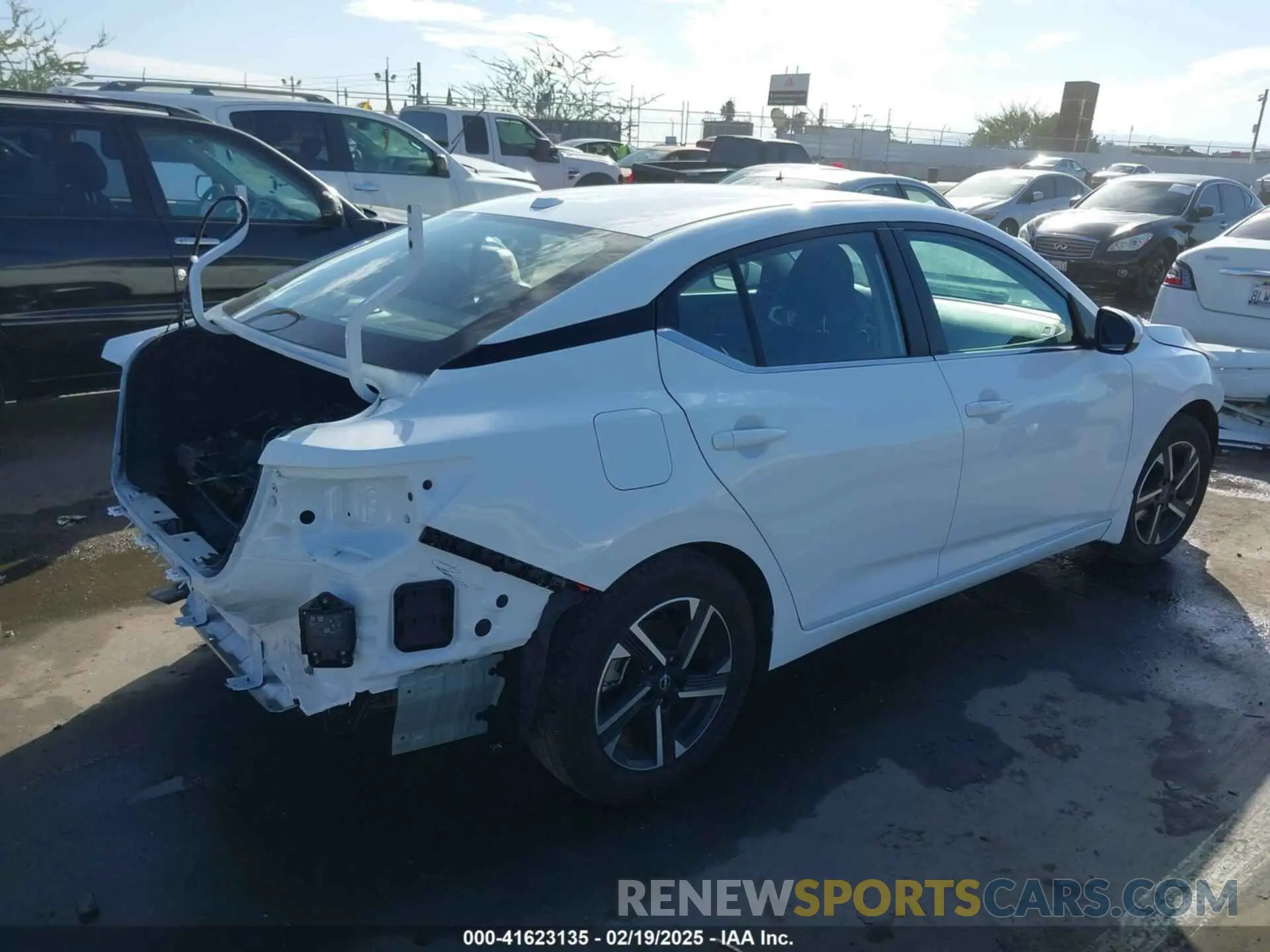 4 fotografías del automóvil dañado 3N1AB8CV2RY280241 NISSAN SENTRA 2024