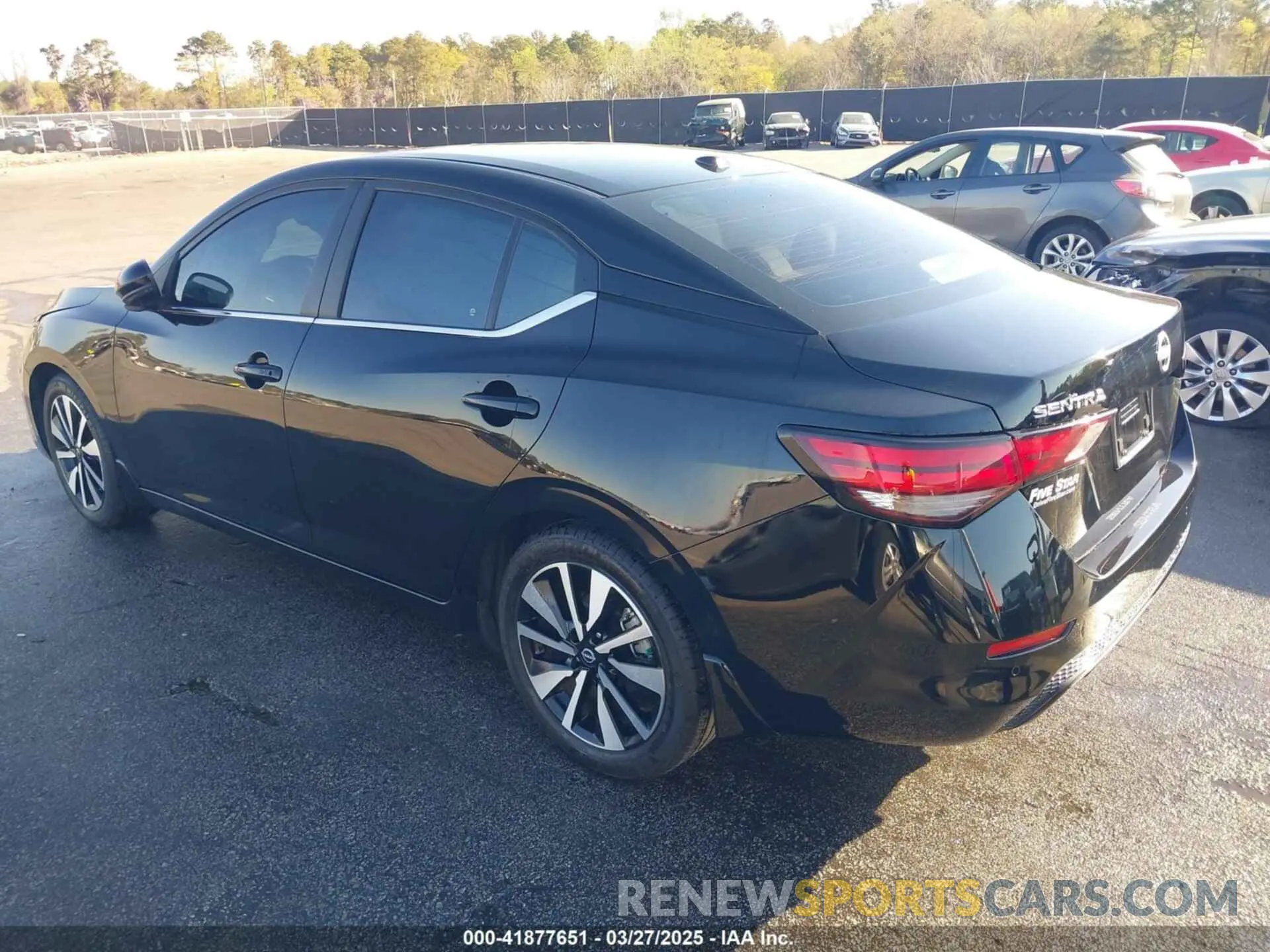 3 fotografías del automóvil dañado 3N1AB8CV2RY301427 NISSAN SENTRA 2024