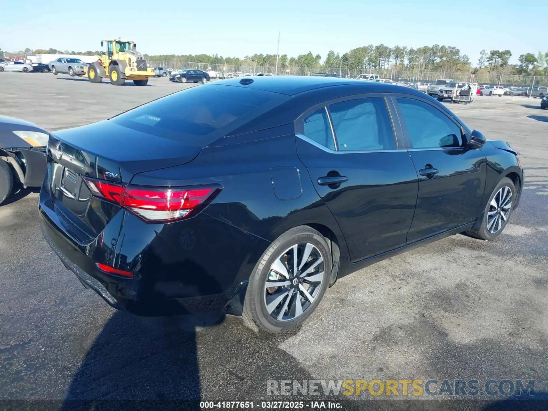 4 fotografías del automóvil dañado 3N1AB8CV2RY301427 NISSAN SENTRA 2024