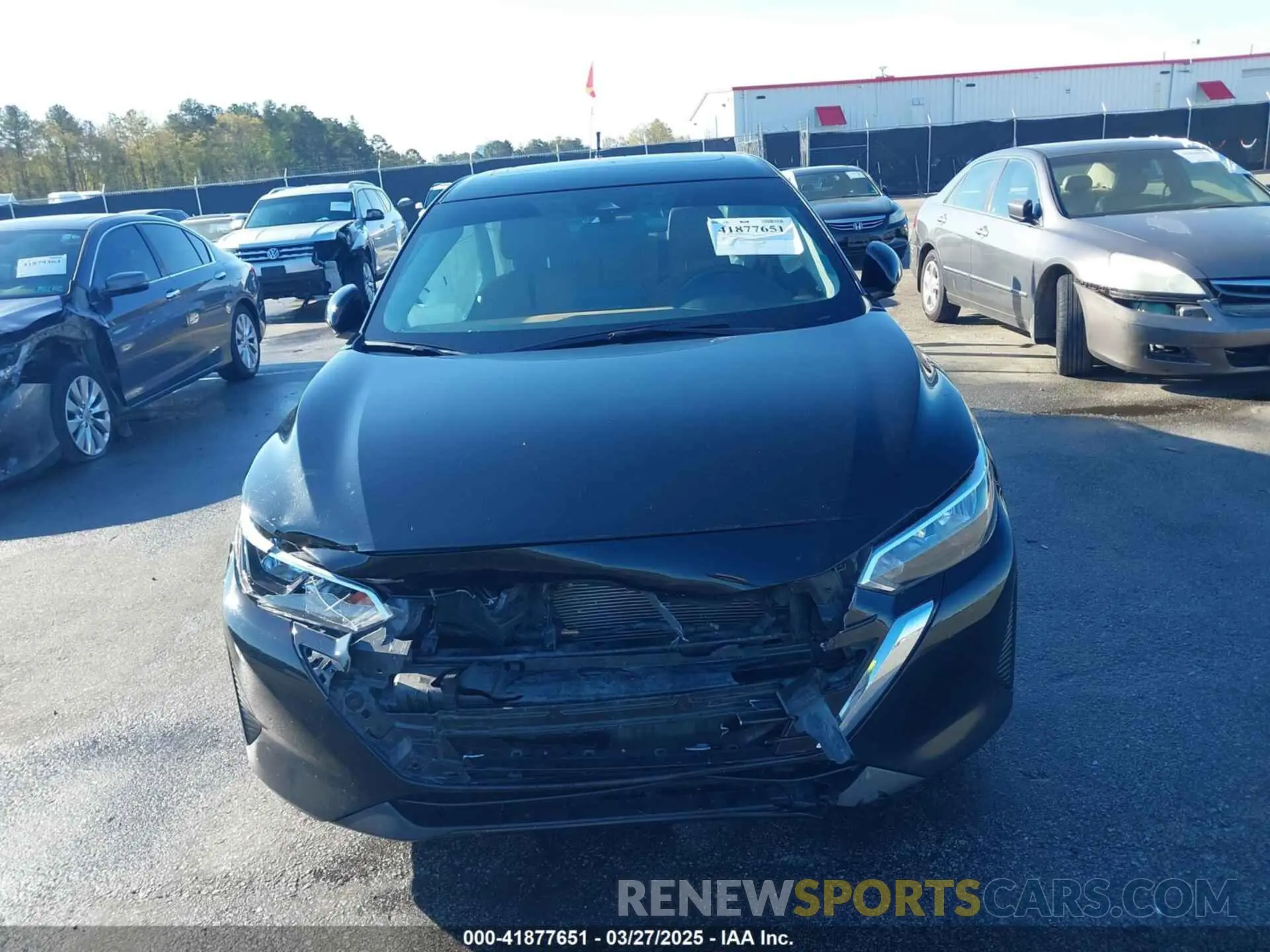 9 fotografías del automóvil dañado 3N1AB8CV2RY301427 NISSAN SENTRA 2024