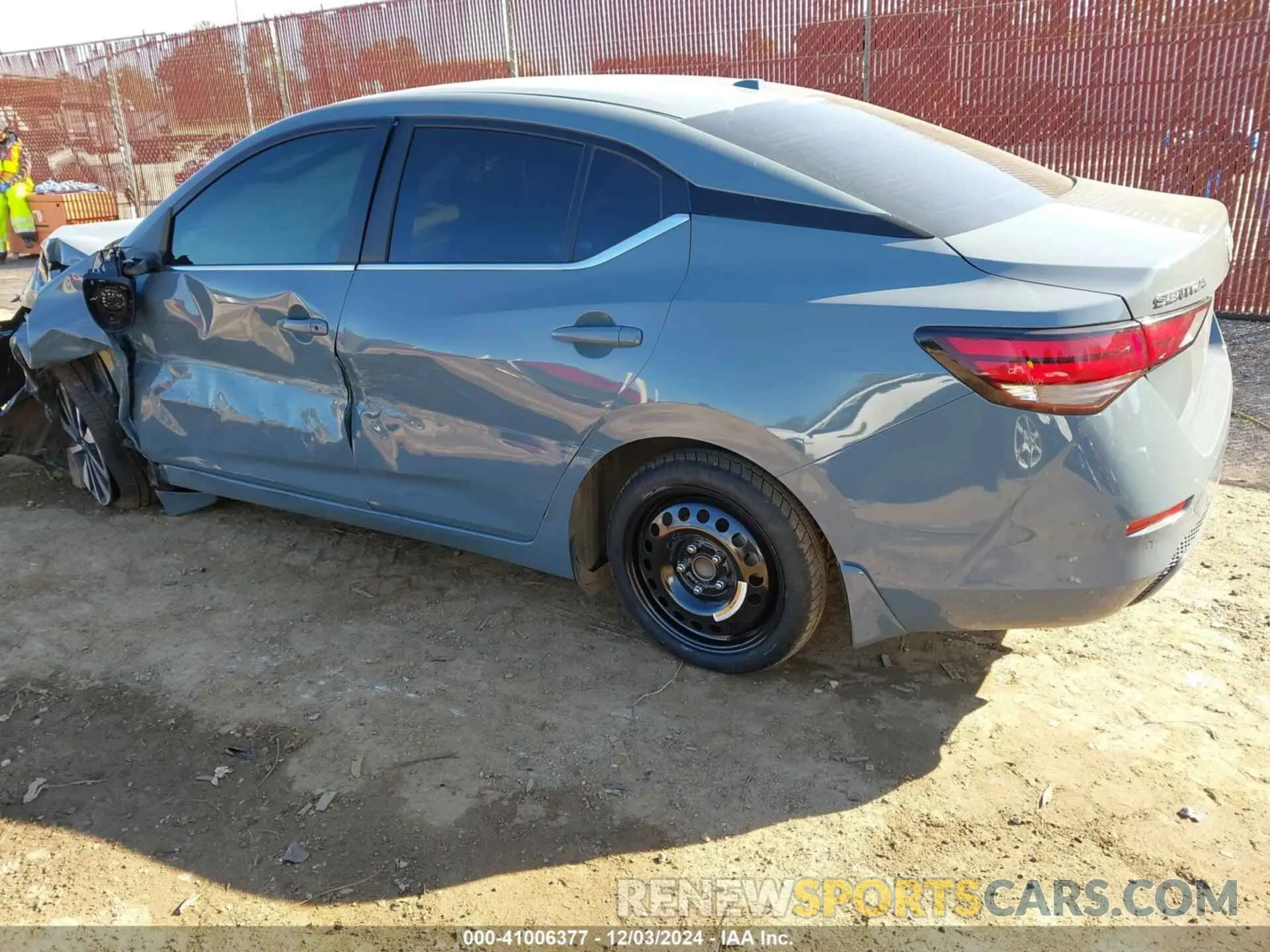 3 fotografías del automóvil dañado 3N1AB8CV2RY310869 NISSAN SENTRA 2024