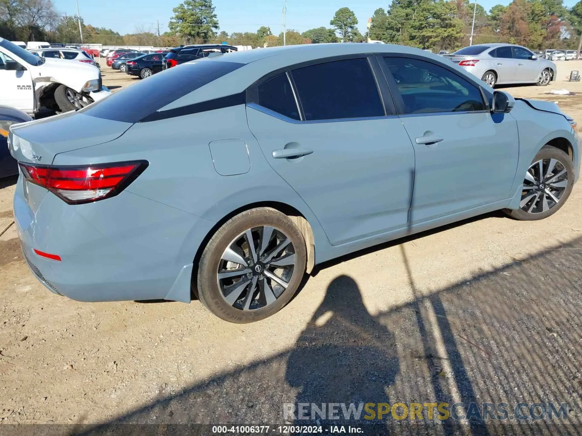 4 fotografías del automóvil dañado 3N1AB8CV2RY310869 NISSAN SENTRA 2024