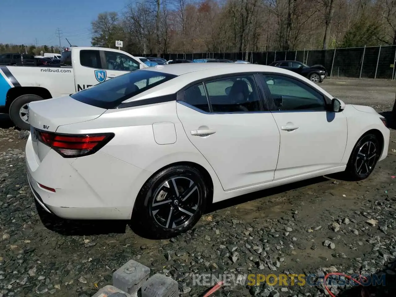 3 fotografías del automóvil dañado 3N1AB8CV2RY341376 NISSAN SENTRA 2024