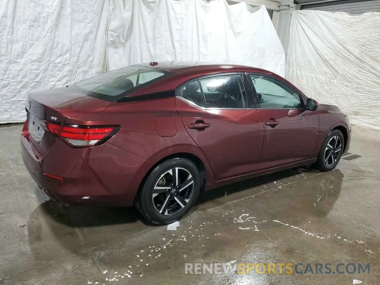 3 fotografías del automóvil dañado 3N1AB8CV2RY342642 NISSAN SENTRA 2024