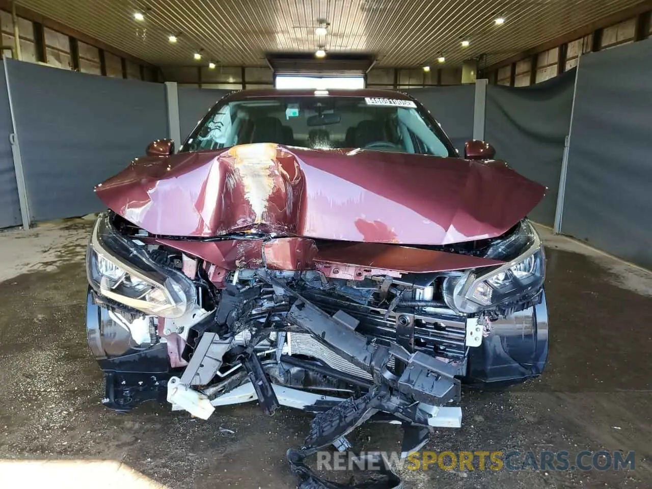 5 fotografías del automóvil dañado 3N1AB8CV2RY343368 NISSAN SENTRA 2024
