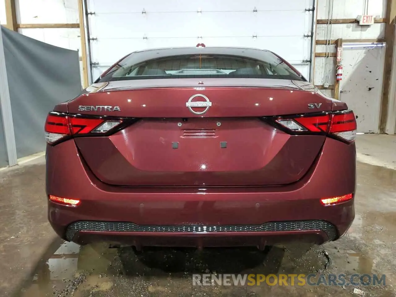 6 fotografías del automóvil dañado 3N1AB8CV2RY343368 NISSAN SENTRA 2024