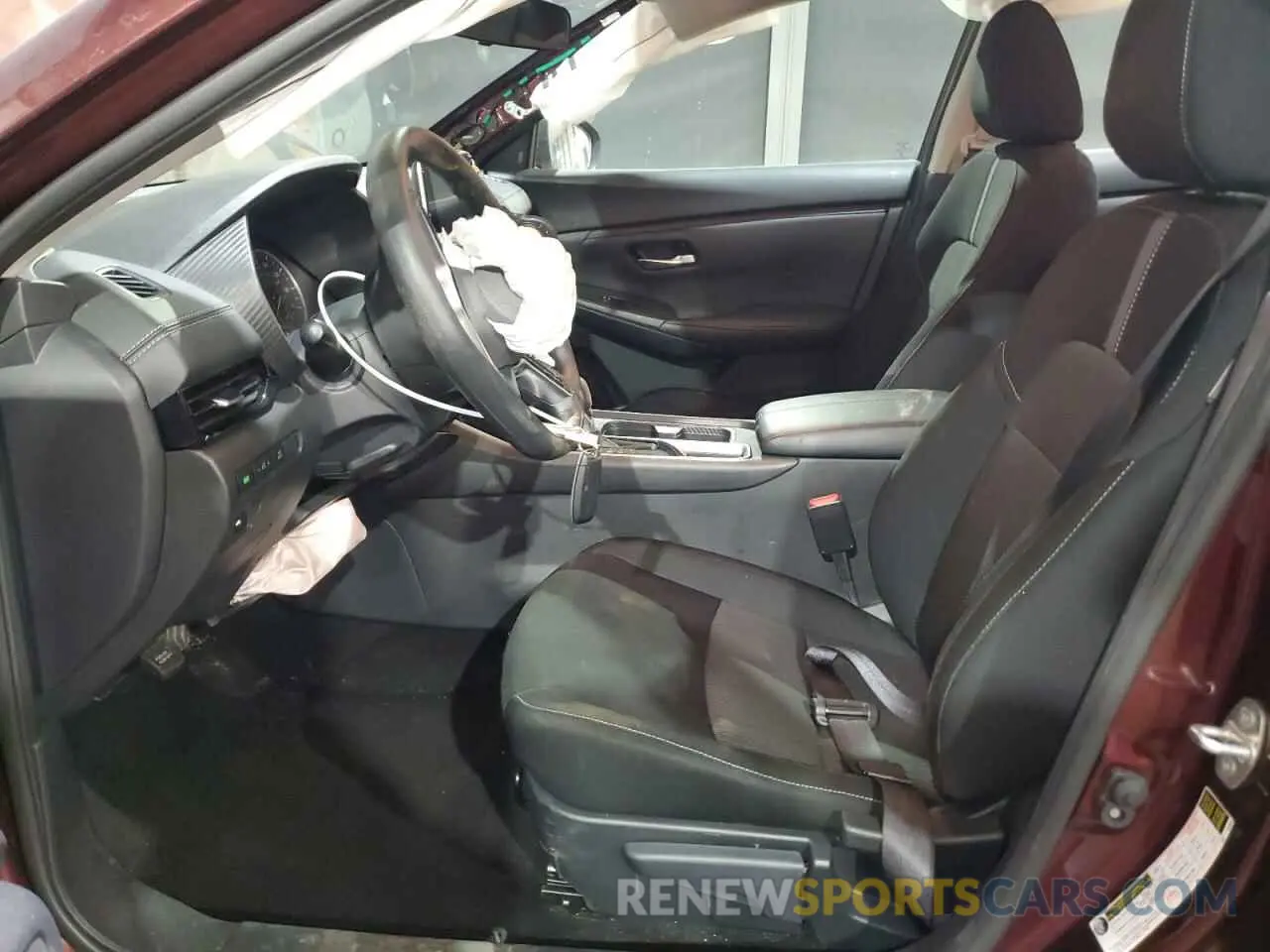 7 fotografías del automóvil dañado 3N1AB8CV2RY343368 NISSAN SENTRA 2024