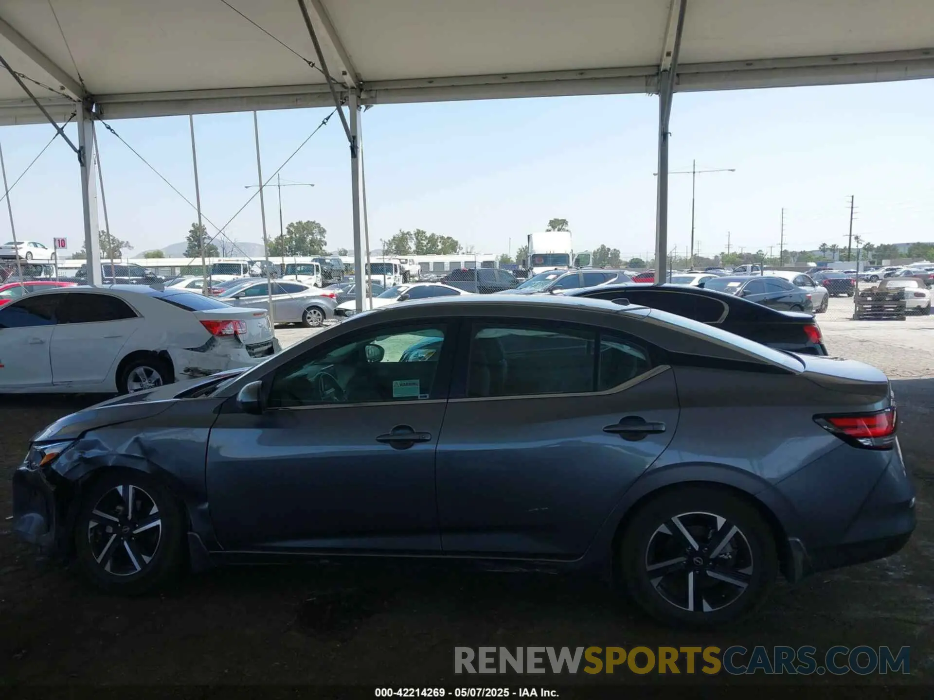 14 fotografías del automóvil dañado 3N1AB8CV2RY357092 NISSAN SENTRA 2024