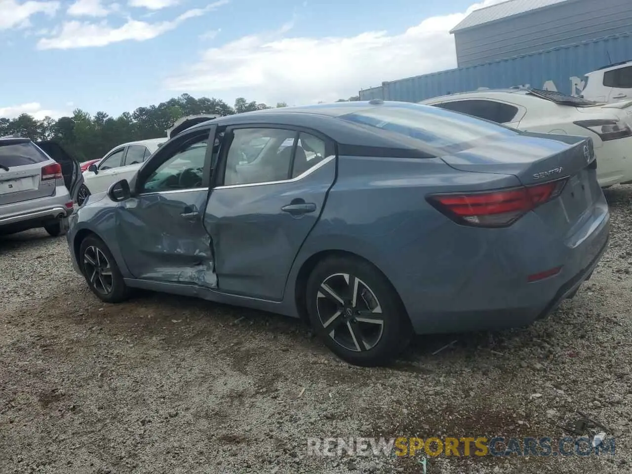 2 fotografías del automóvil dañado 3N1AB8CV2RY371252 NISSAN SENTRA 2024