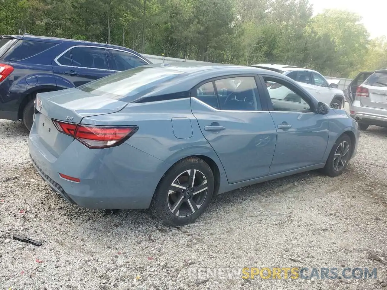 3 fotografías del automóvil dañado 3N1AB8CV2RY371252 NISSAN SENTRA 2024