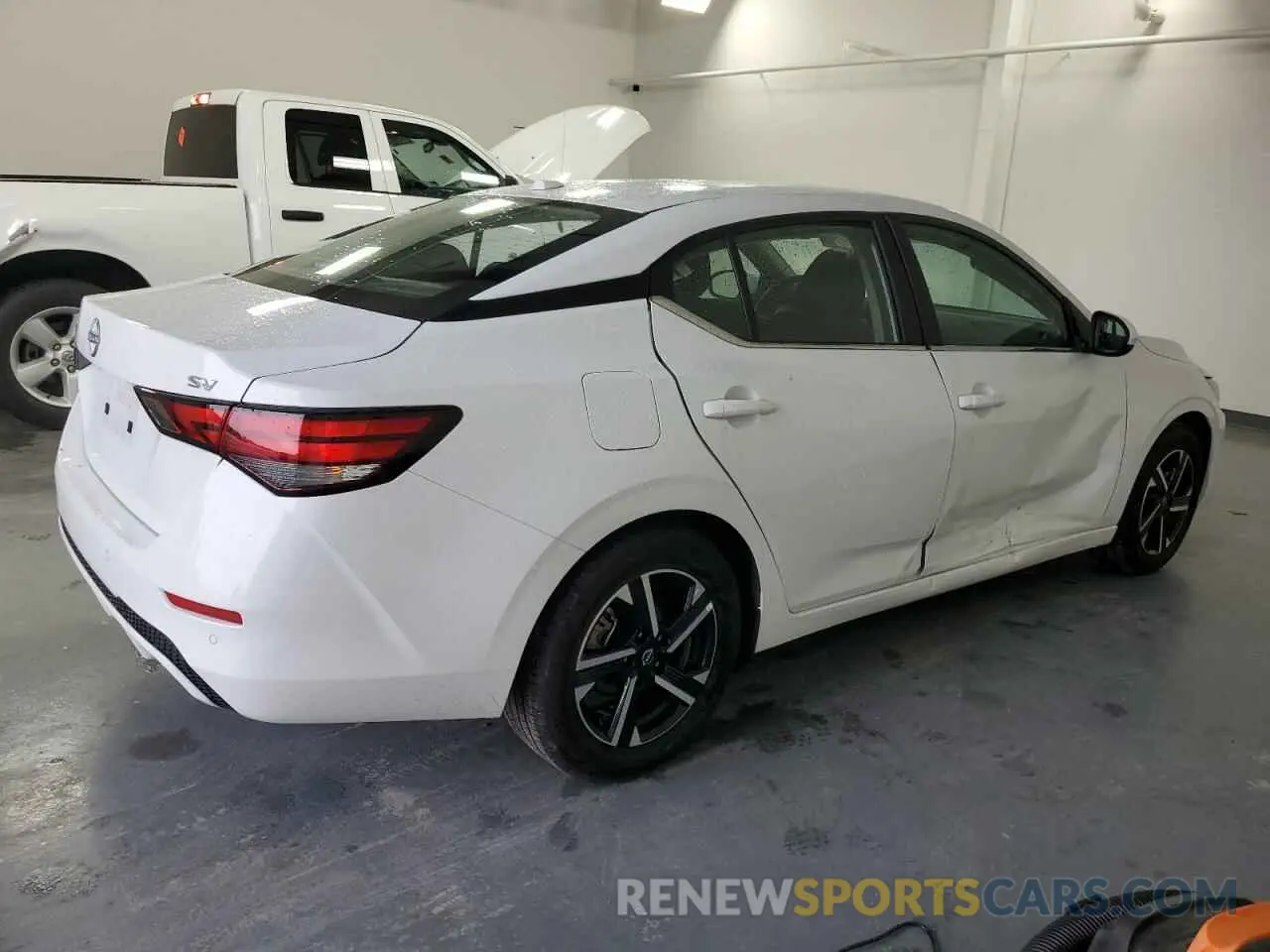 3 fotografías del automóvil dañado 3N1AB8CV2RY371557 NISSAN SENTRA 2024