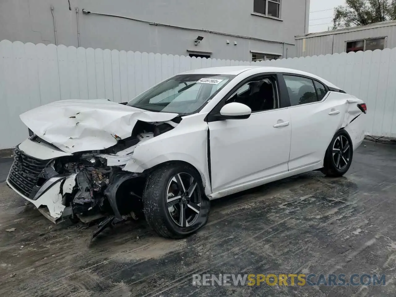1 fotografías del automóvil dañado 3N1AB8CV2RY372210 NISSAN SENTRA 2024