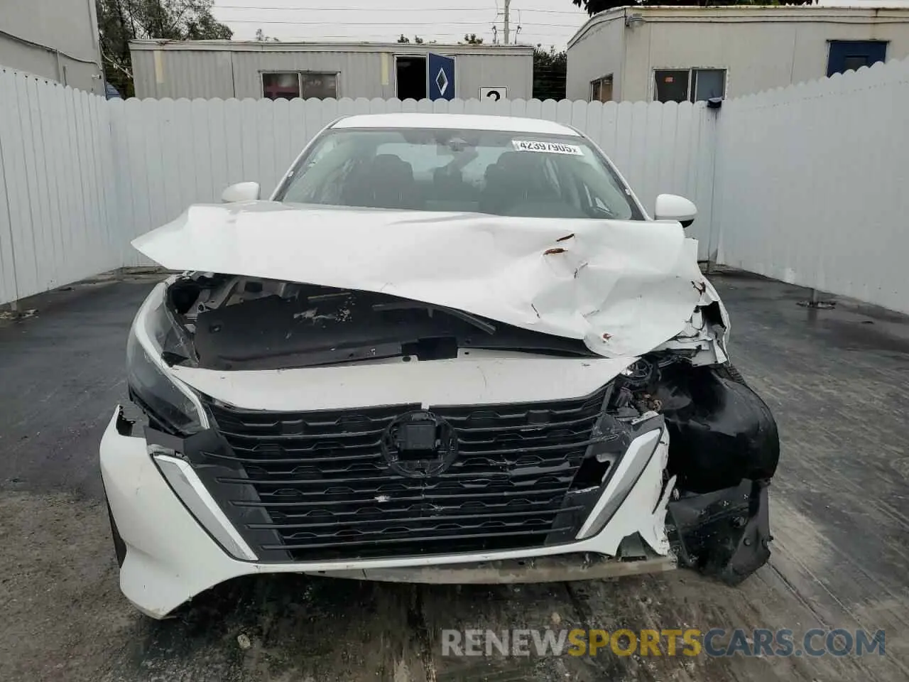 5 fotografías del automóvil dañado 3N1AB8CV2RY372210 NISSAN SENTRA 2024