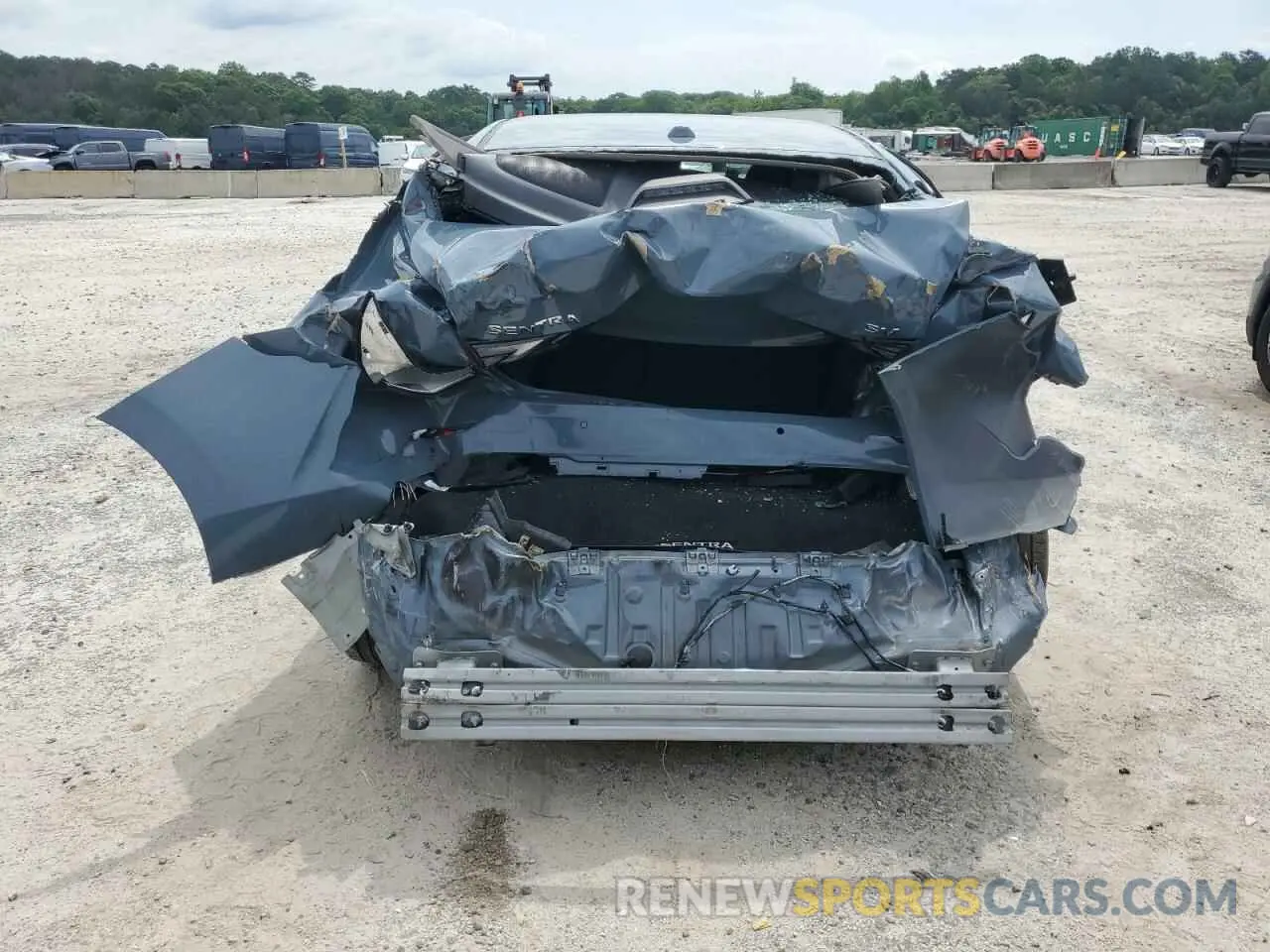 6 fotografías del automóvil dañado 3N1AB8CV2RY373826 NISSAN SENTRA 2024
