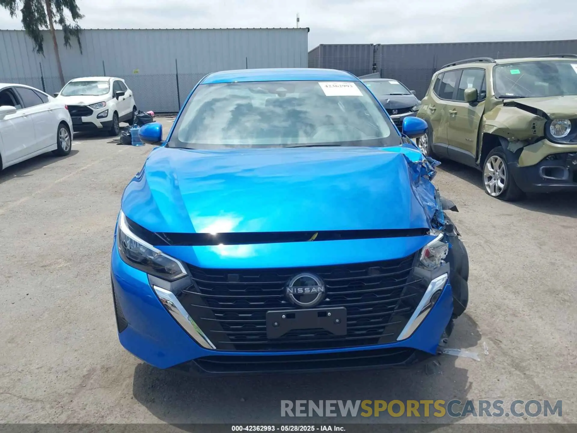 13 fotografías del automóvil dañado 3N1AB8CV2RY387421 NISSAN SENTRA 2024