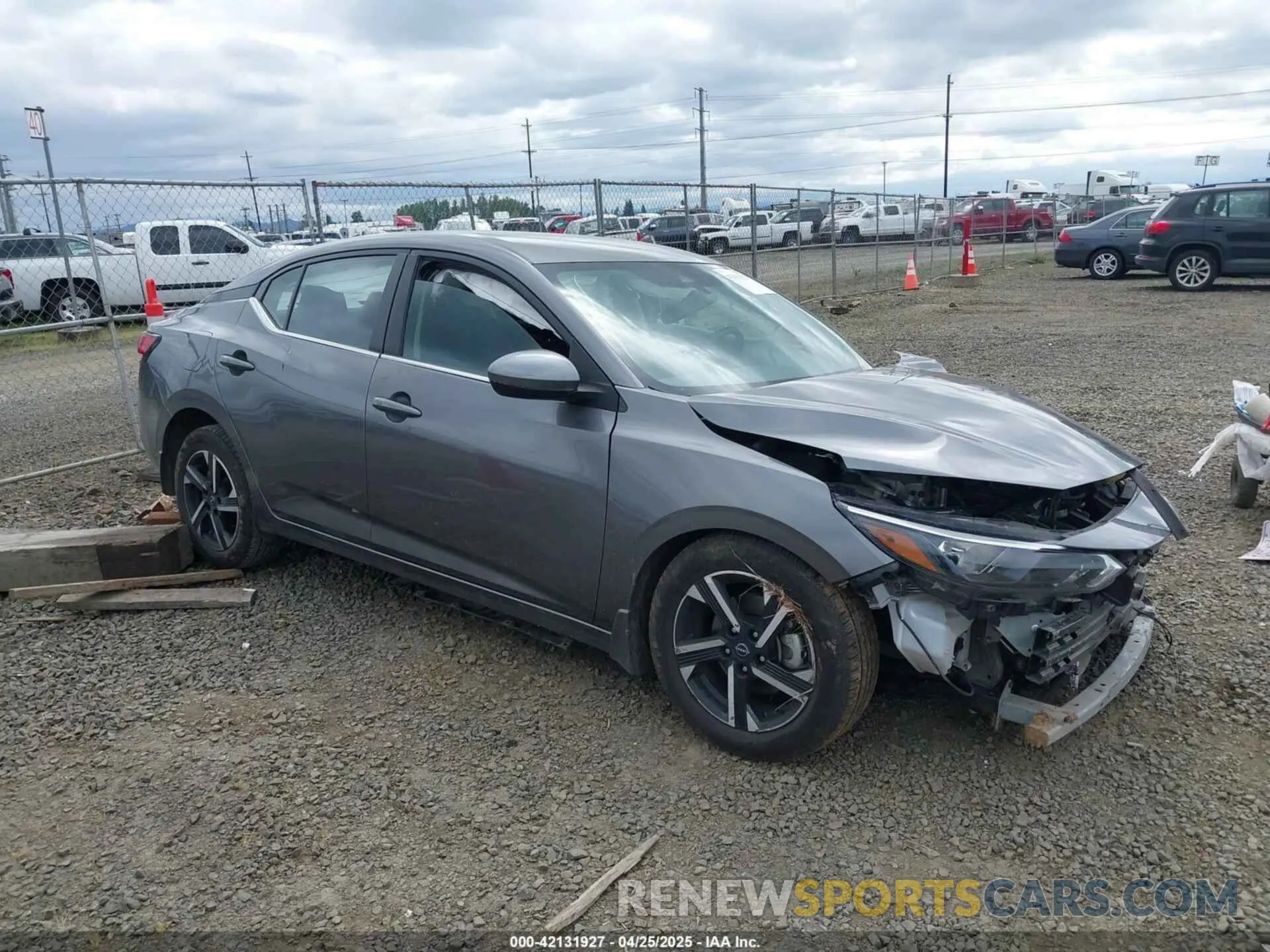 1 fotografías del automóvil dañado 3N1AB8CV3RY204396 NISSAN SENTRA 2024
