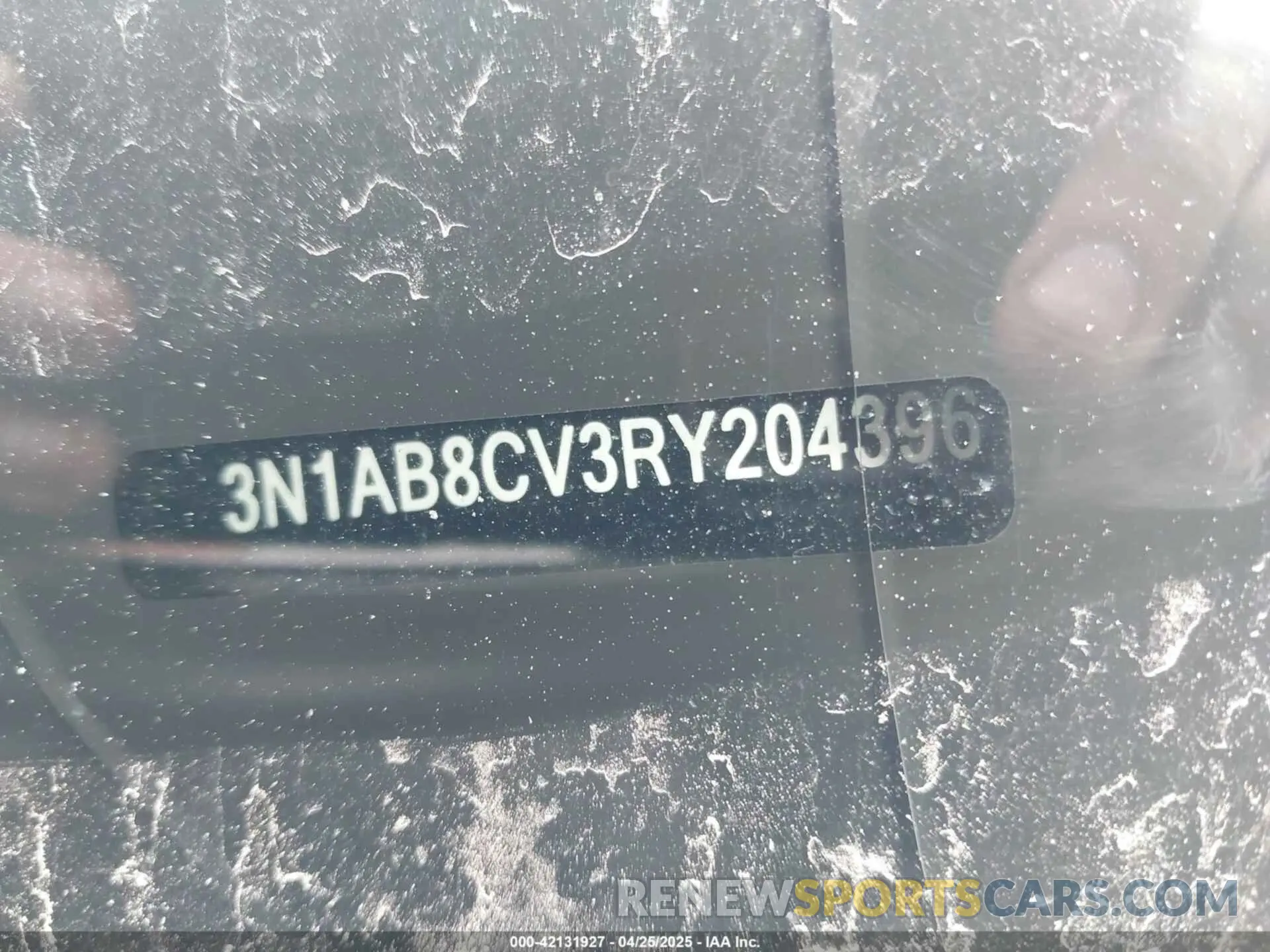 9 fotografías del automóvil dañado 3N1AB8CV3RY204396 NISSAN SENTRA 2024