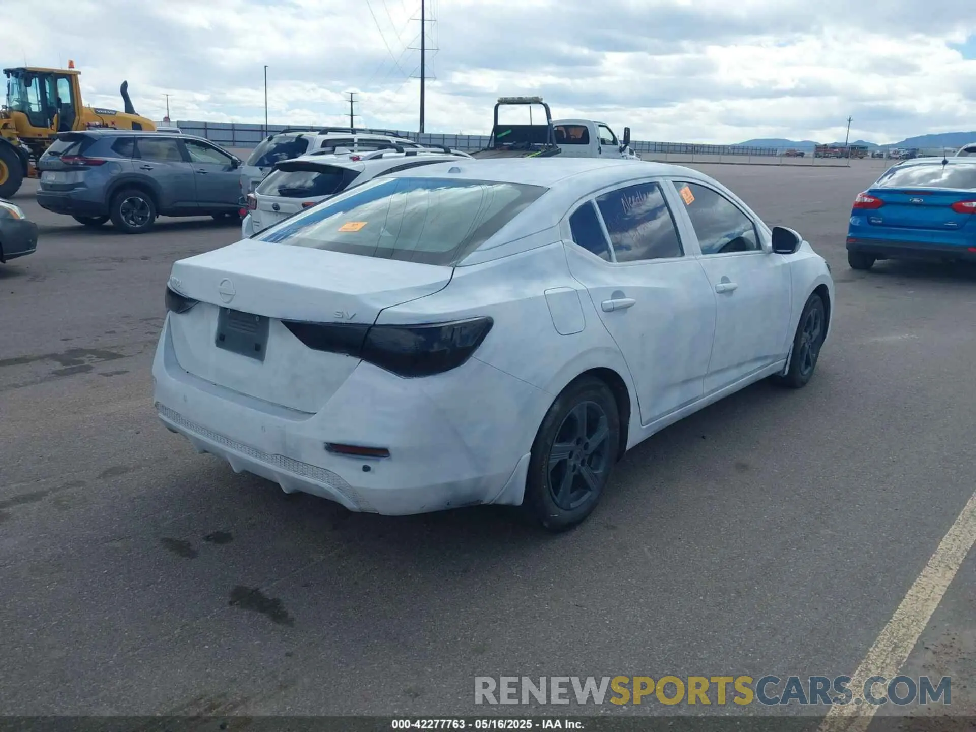 4 fotografías del automóvil dañado 3N1AB8CV3RY204530 NISSAN SENTRA 2024