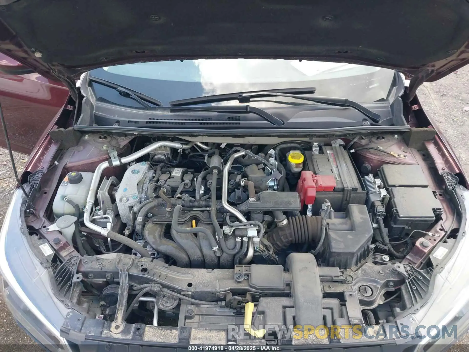10 fotografías del automóvil dañado 3N1AB8CV3RY210537 NISSAN SENTRA 2024